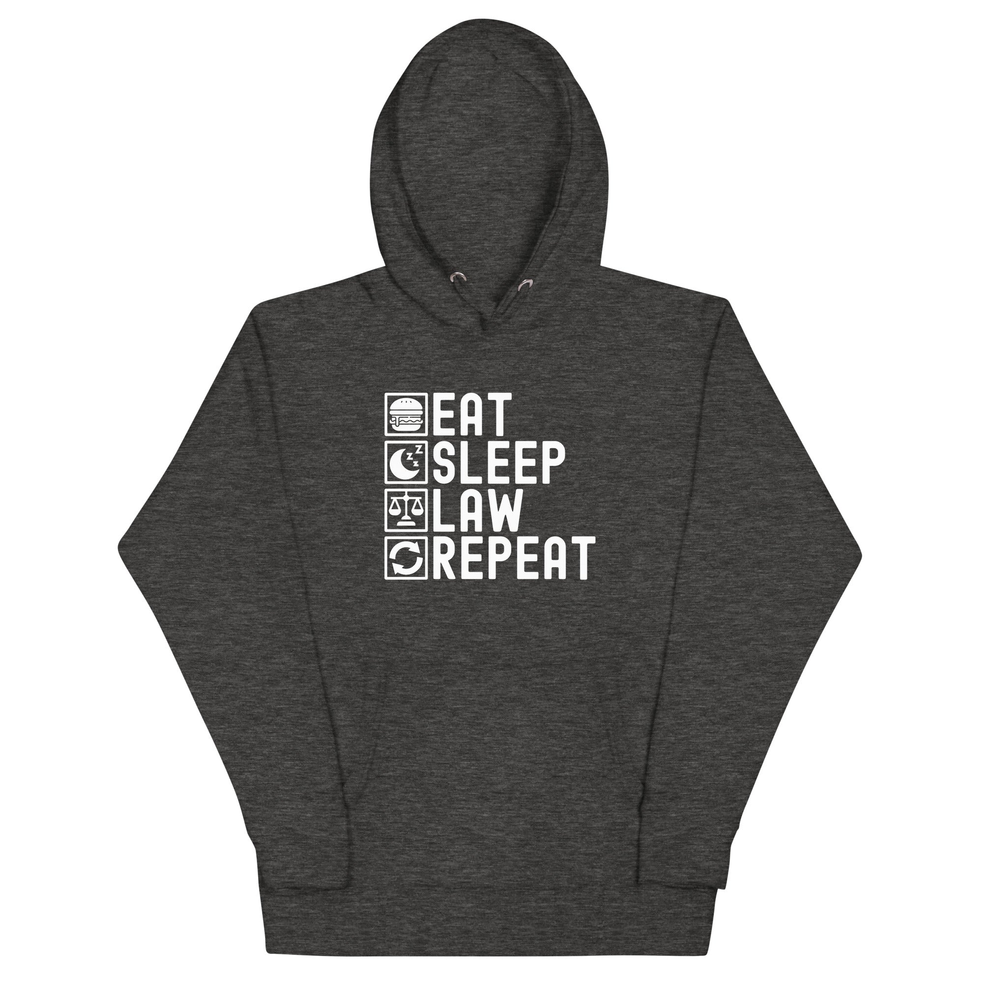 Unisex Hoodie | Eat Sleep Law Repeat