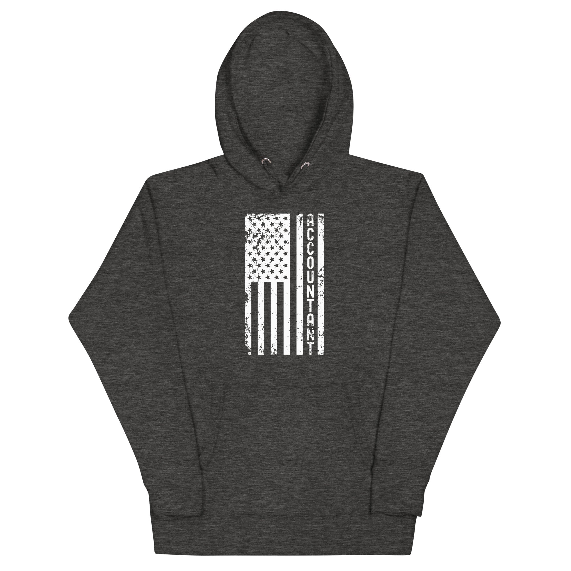 Unisex Hoodie | Accountant (deisgn on American flag)