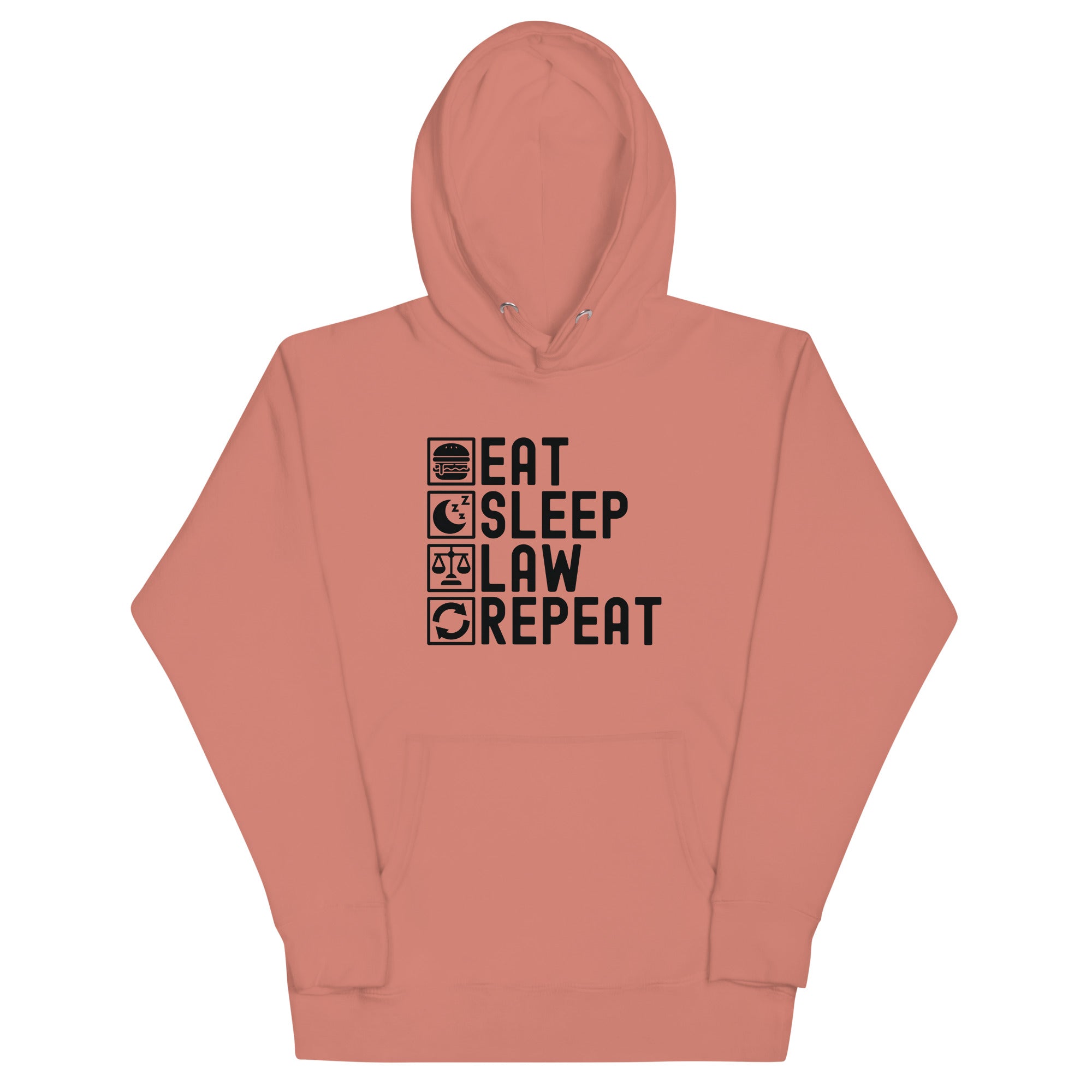 Unisex Hoodie | Eat Sleep Law Repeat