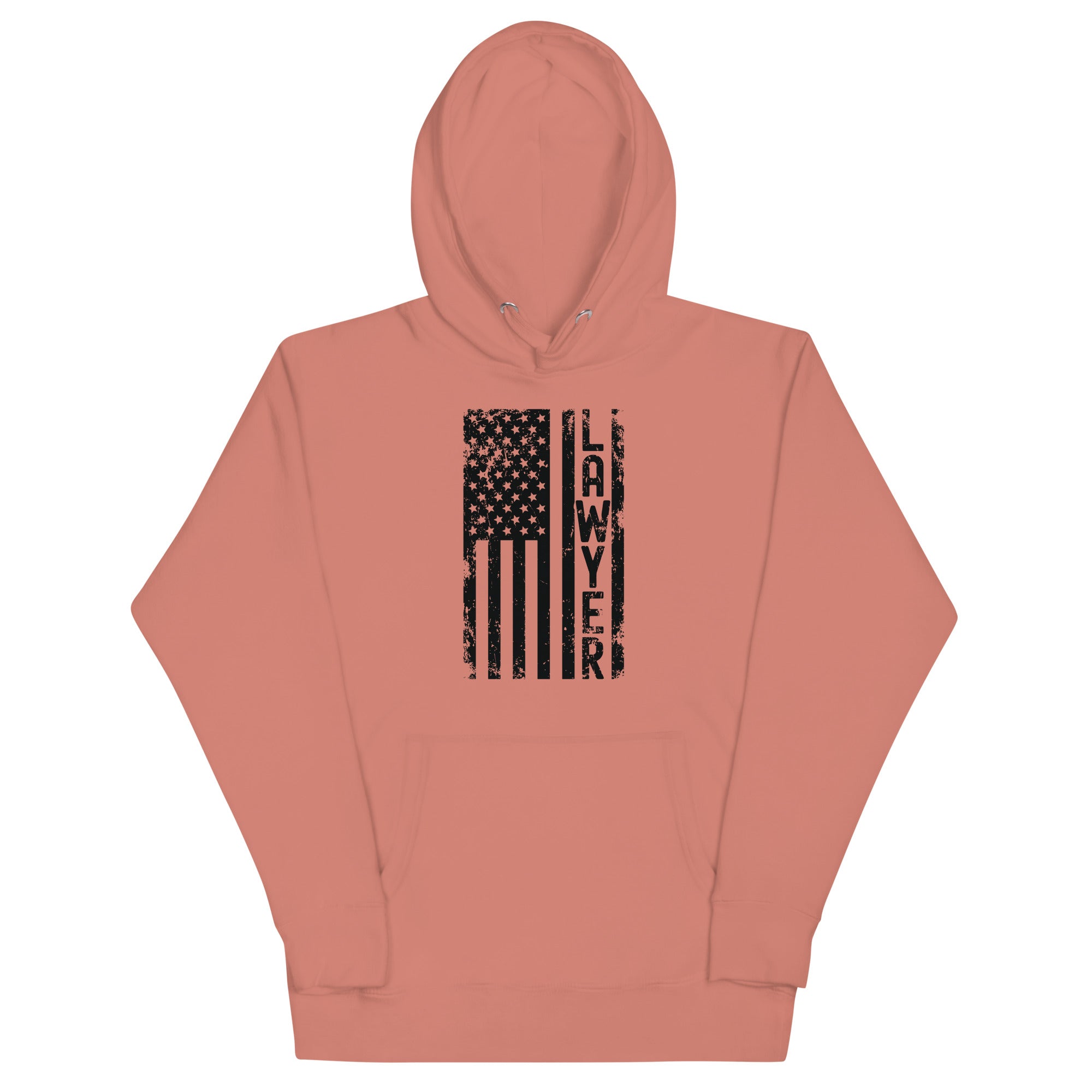 Unisex Hoodie | Lawyer (deisgn on American flag)