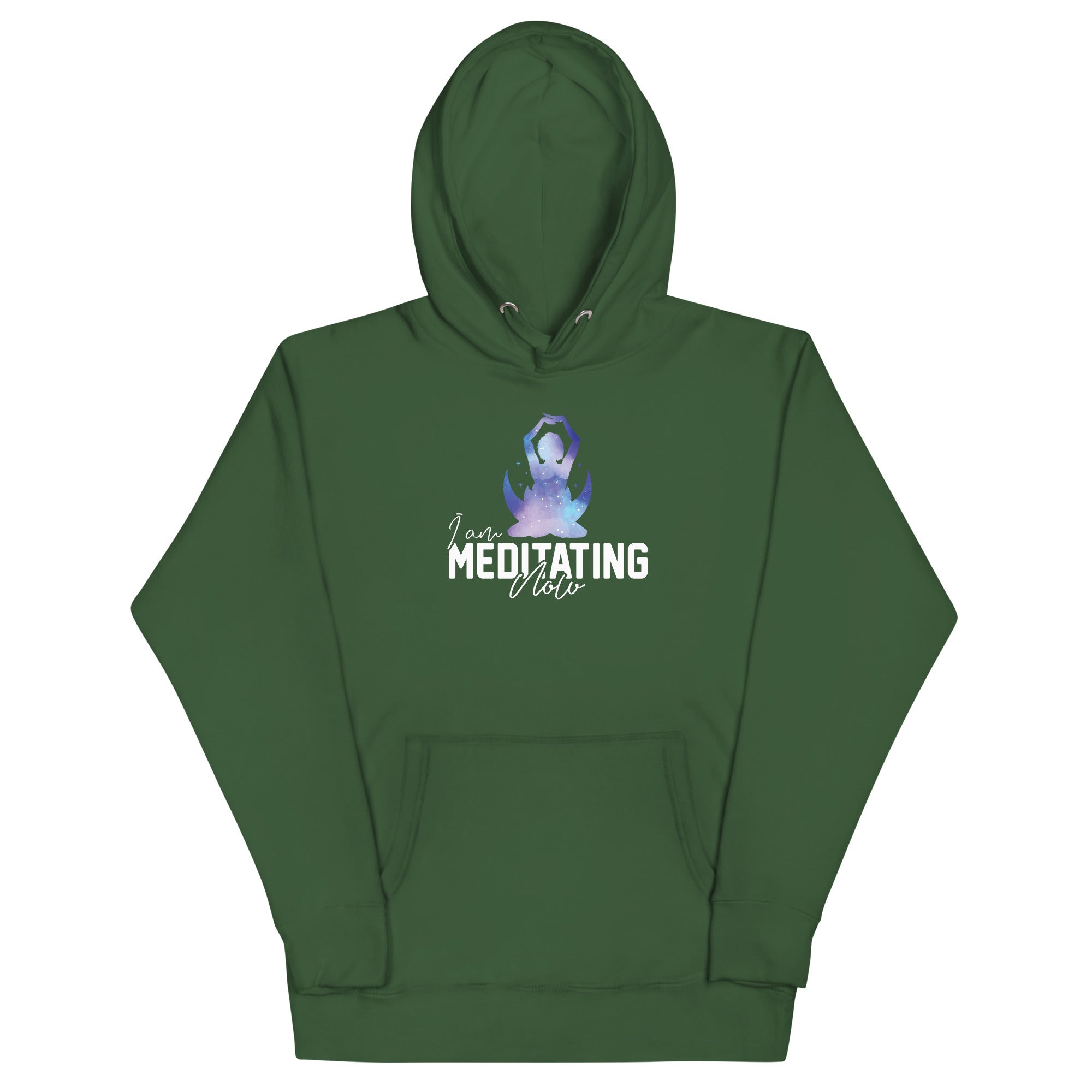 Unisex Hoodie | I am meditating now