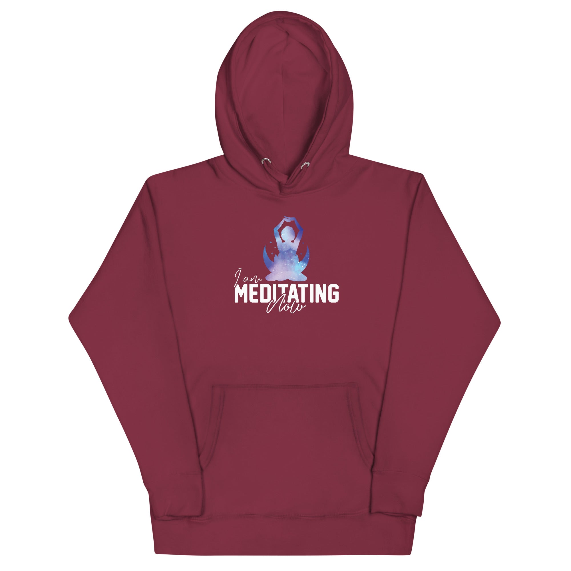 Unisex Hoodie | I am meditating now