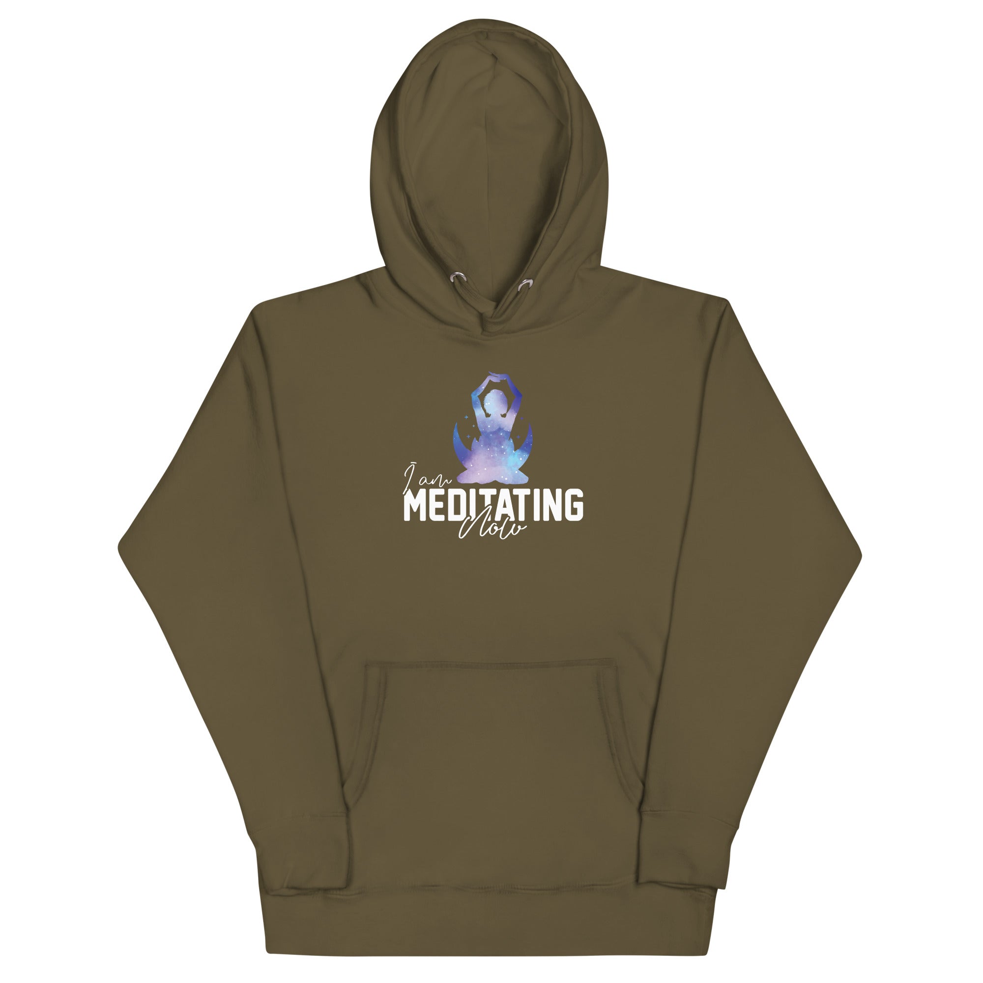Unisex Hoodie | I am meditating now