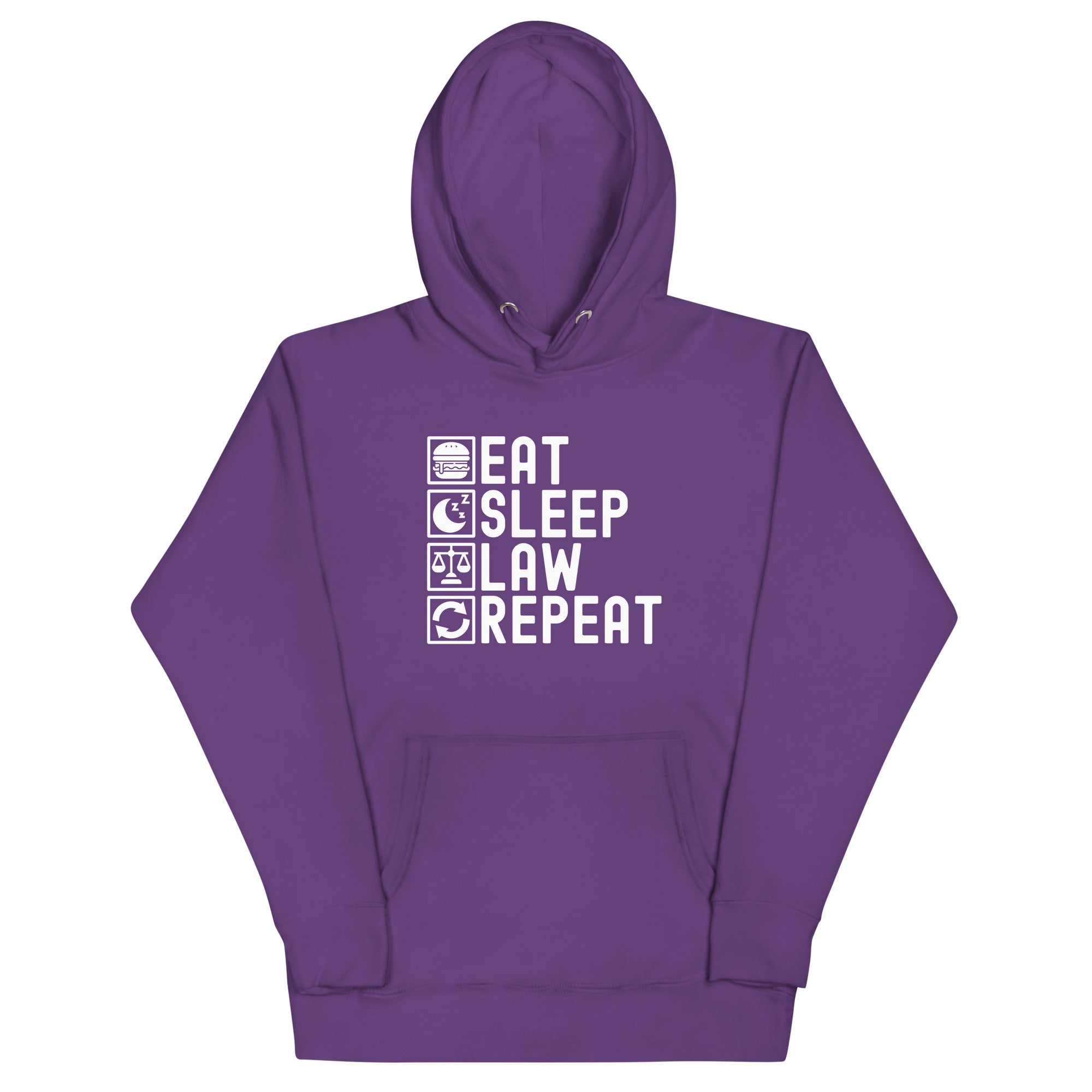 Unisex Hoodie | Eat Sleep Law Repeat