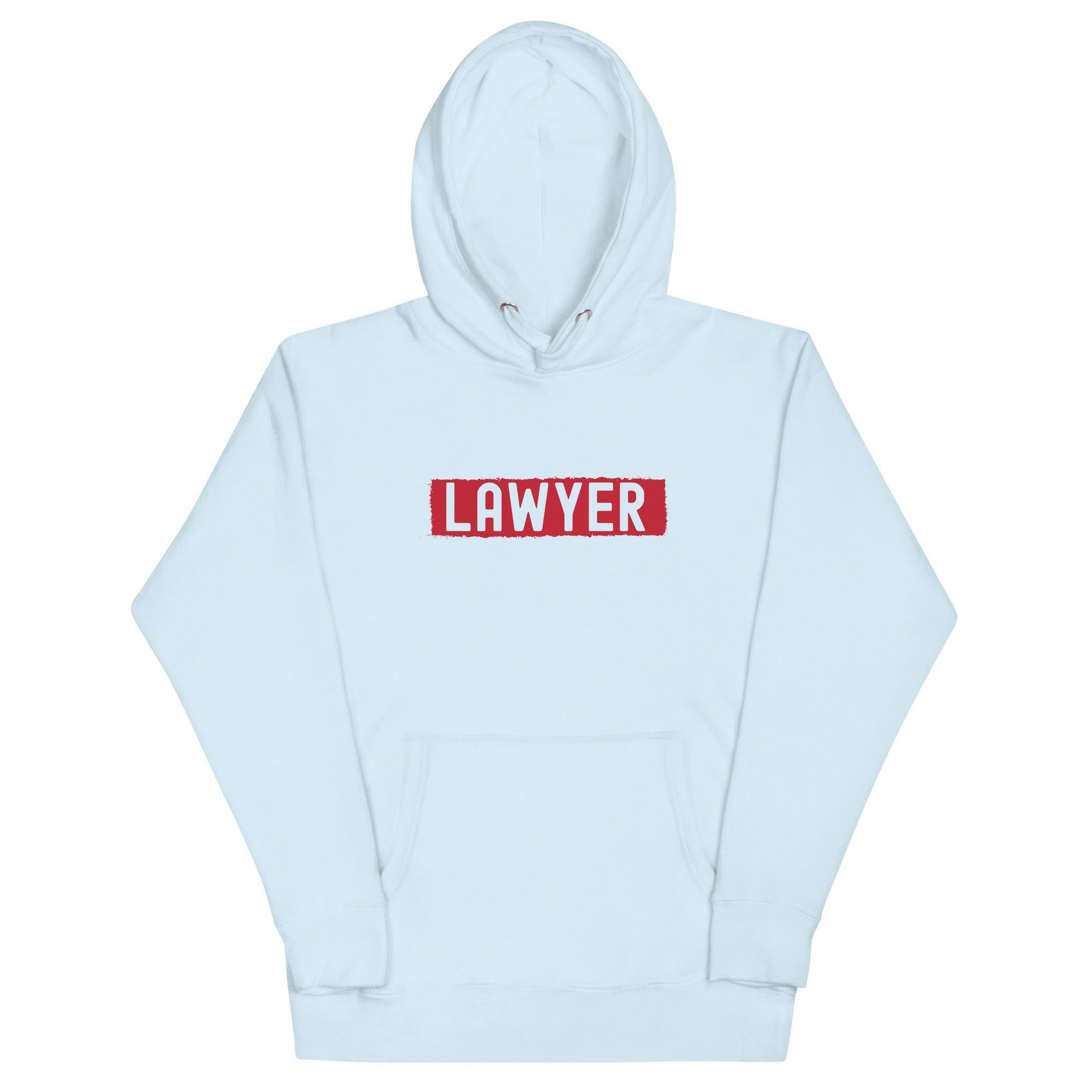 Unisex Hoodie | Lawyer (design with red highghliting)