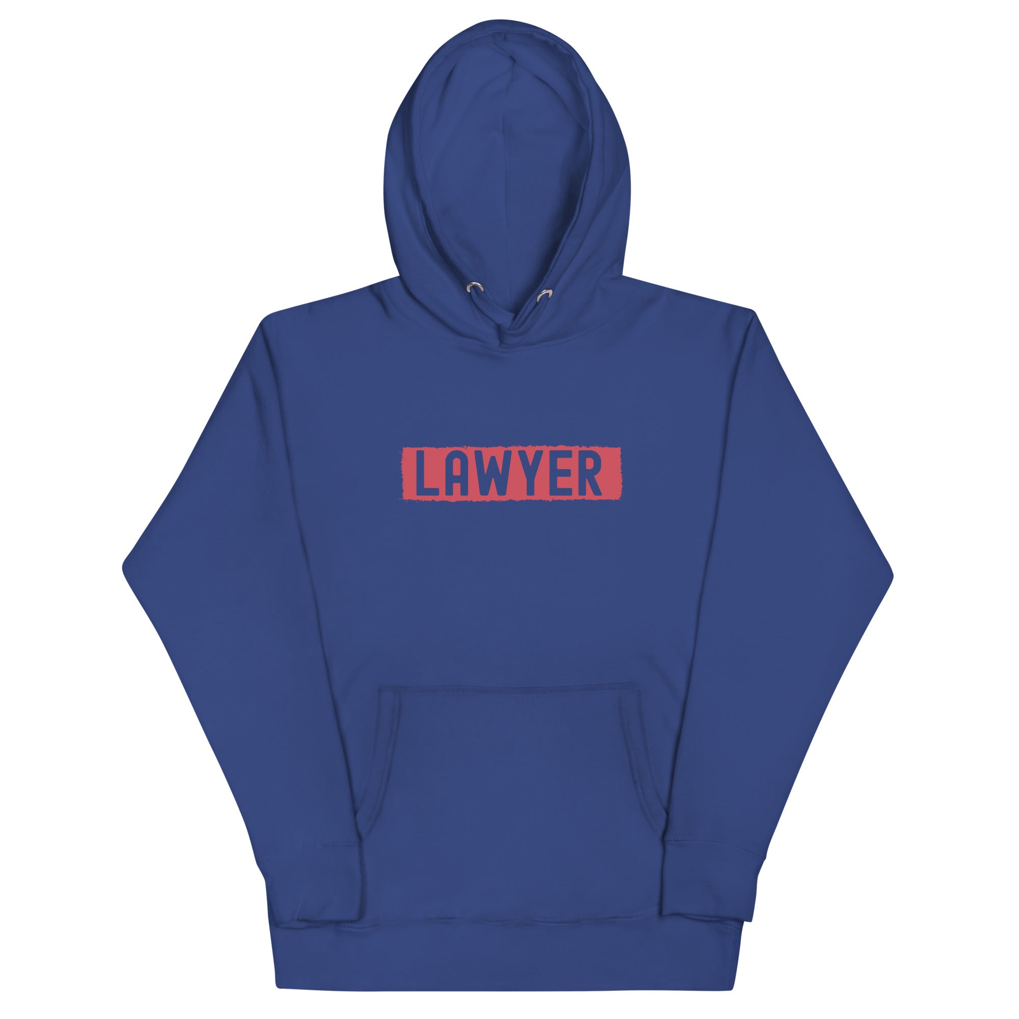 Unisex Hoodie | Lawyer (design with red highghliting)