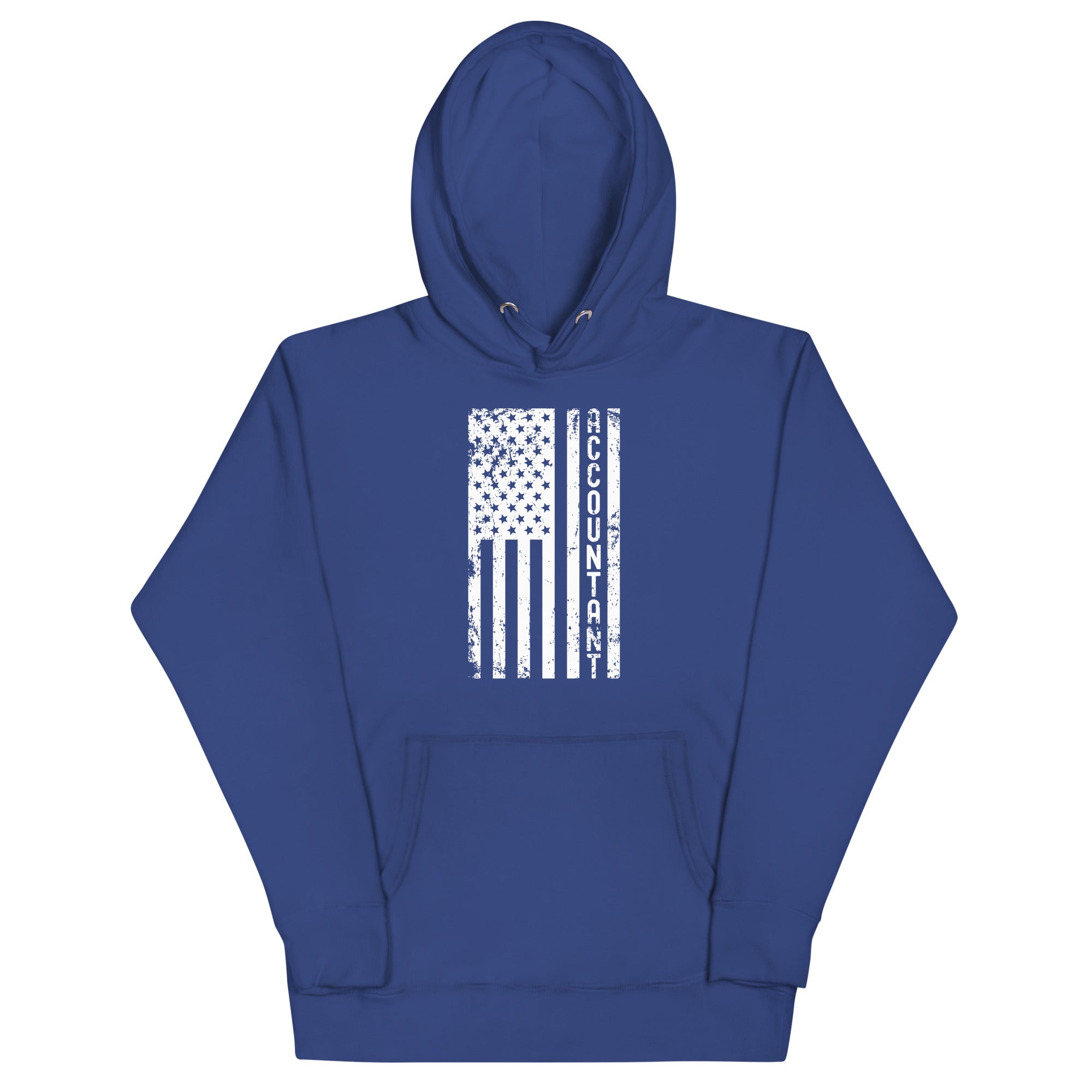 Unisex Hoodie | Accountant (deisgn on American flag)