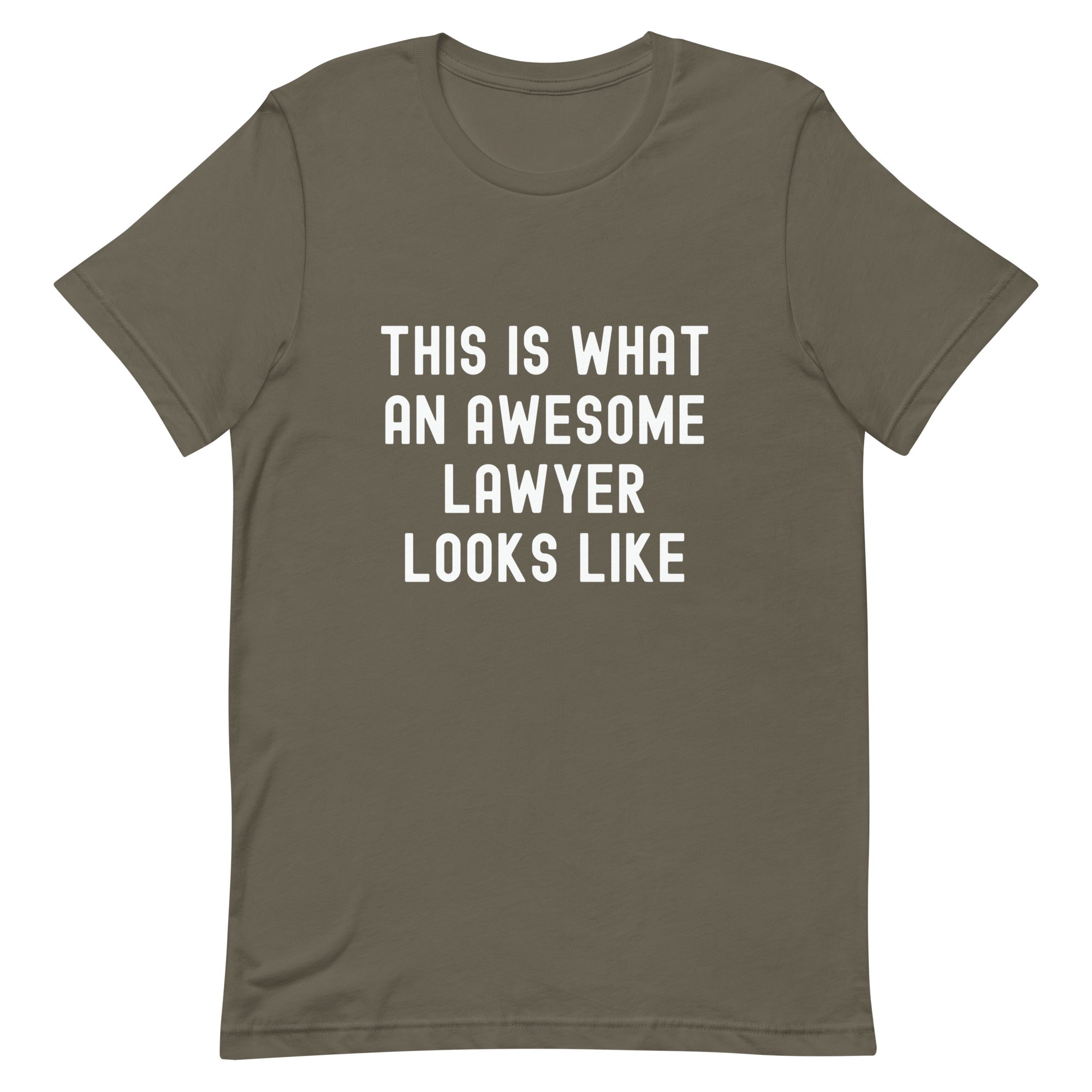 Unisex t-shirt | This is what an awesome lawyer looks like