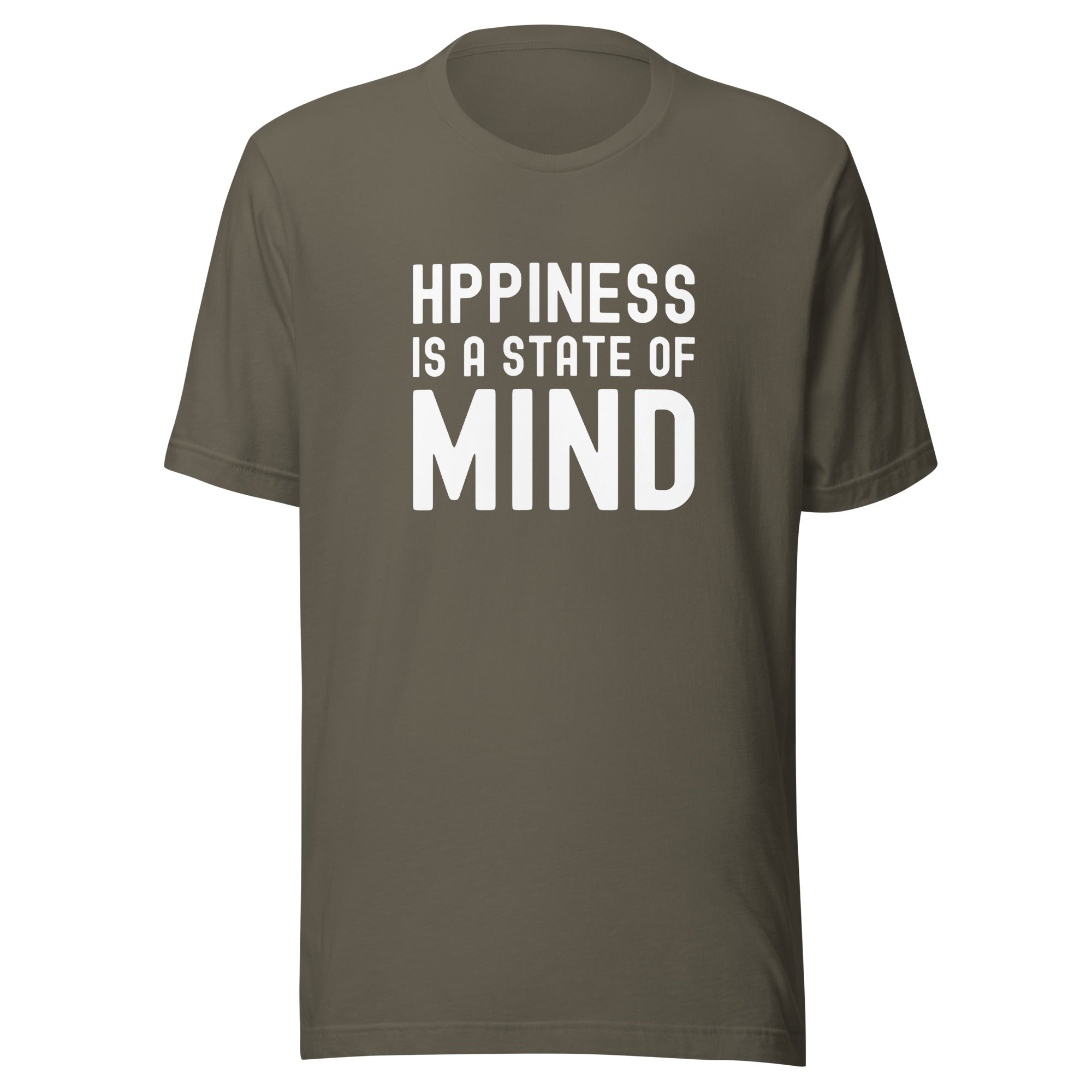 Unisex t-shirt | Hppiness is a state of mind