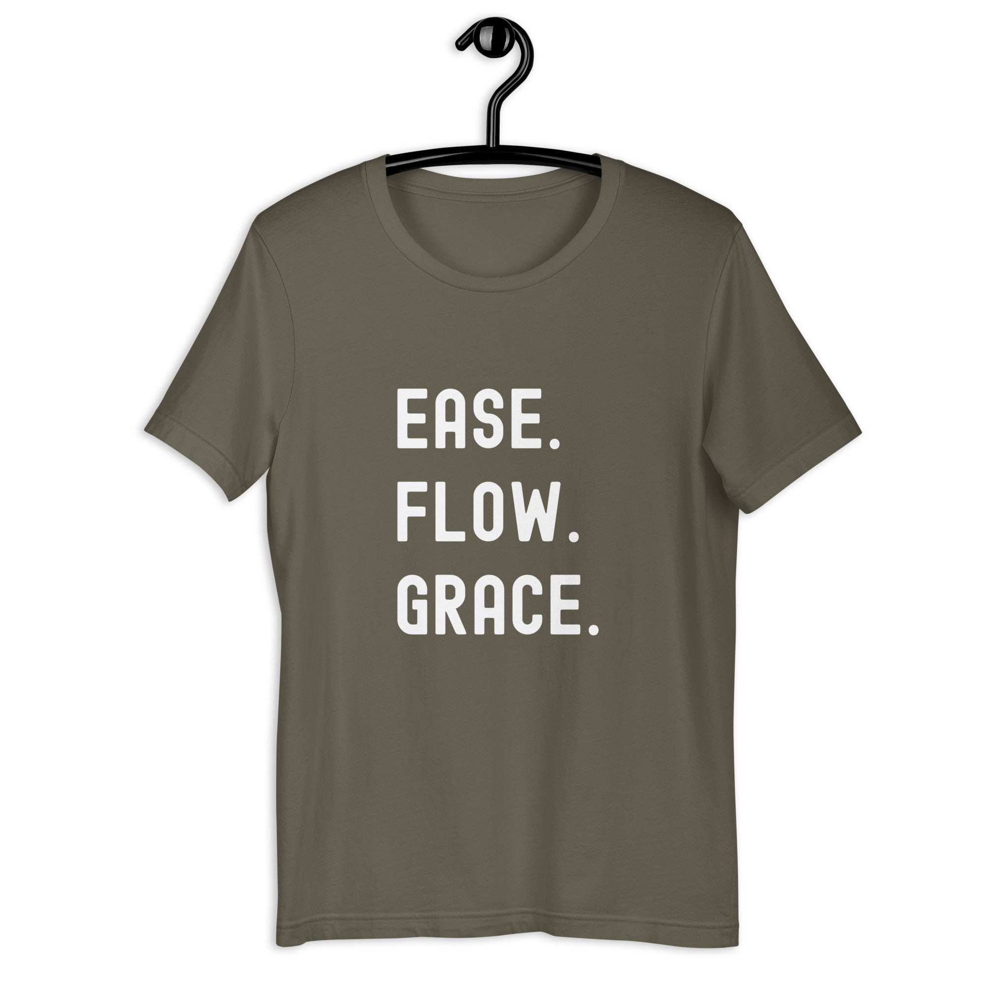 Unisex t-shirt | Ease. Flow. Grace.