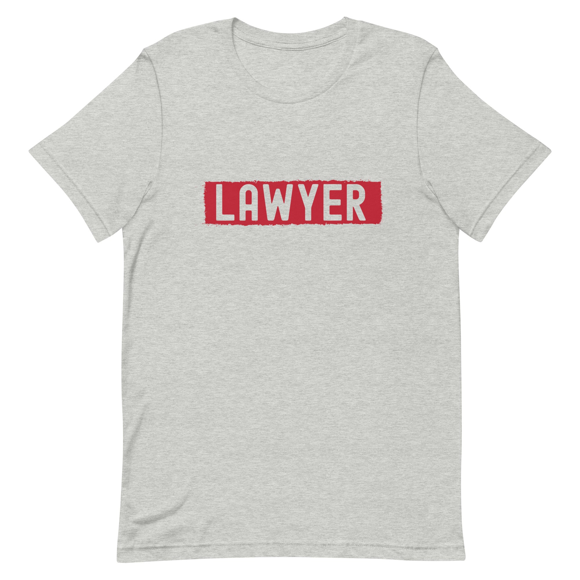 Unisex t-shirt | Lawyer (design with red highghliting)