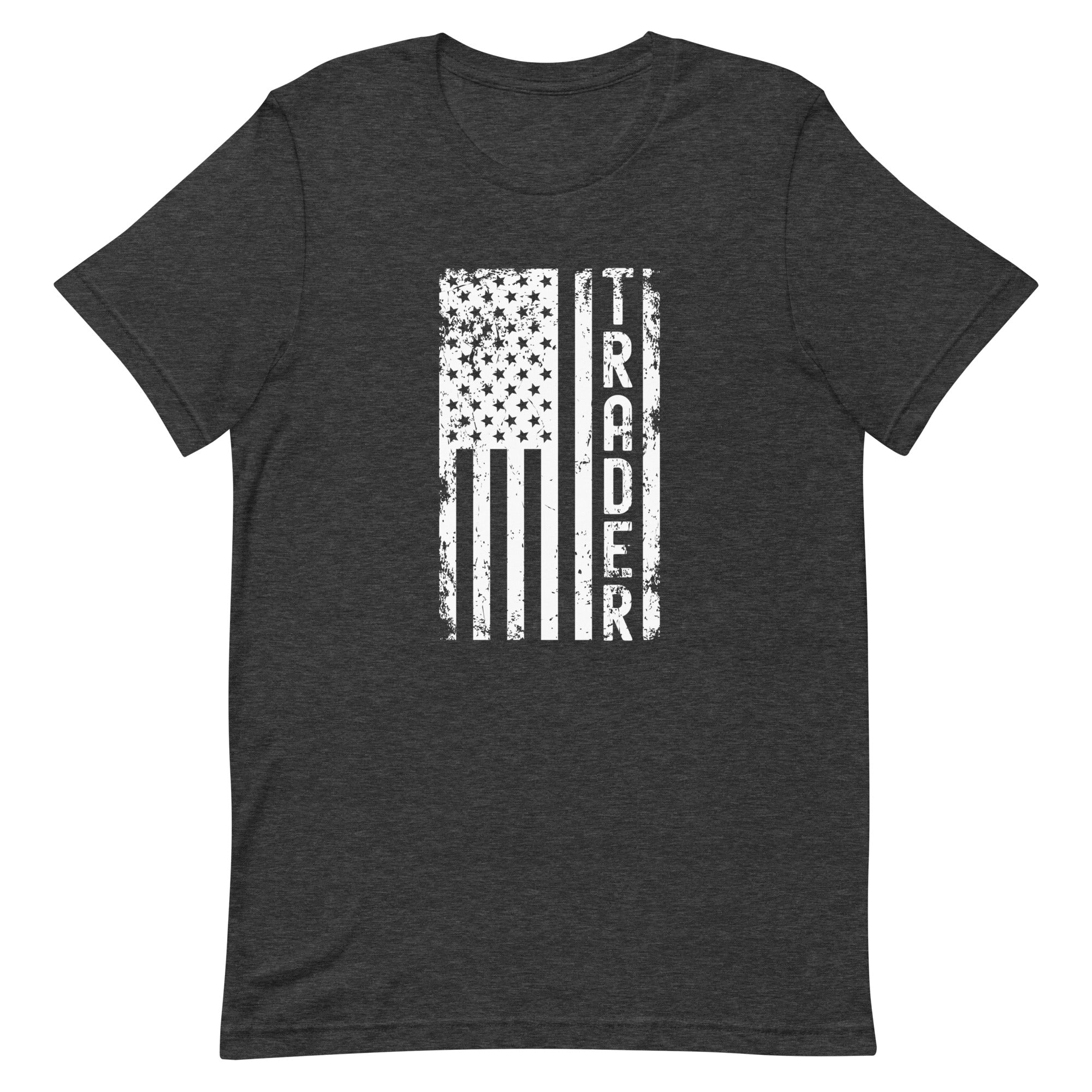 Unisex t-shirt | Trader (deisgn on American flag)