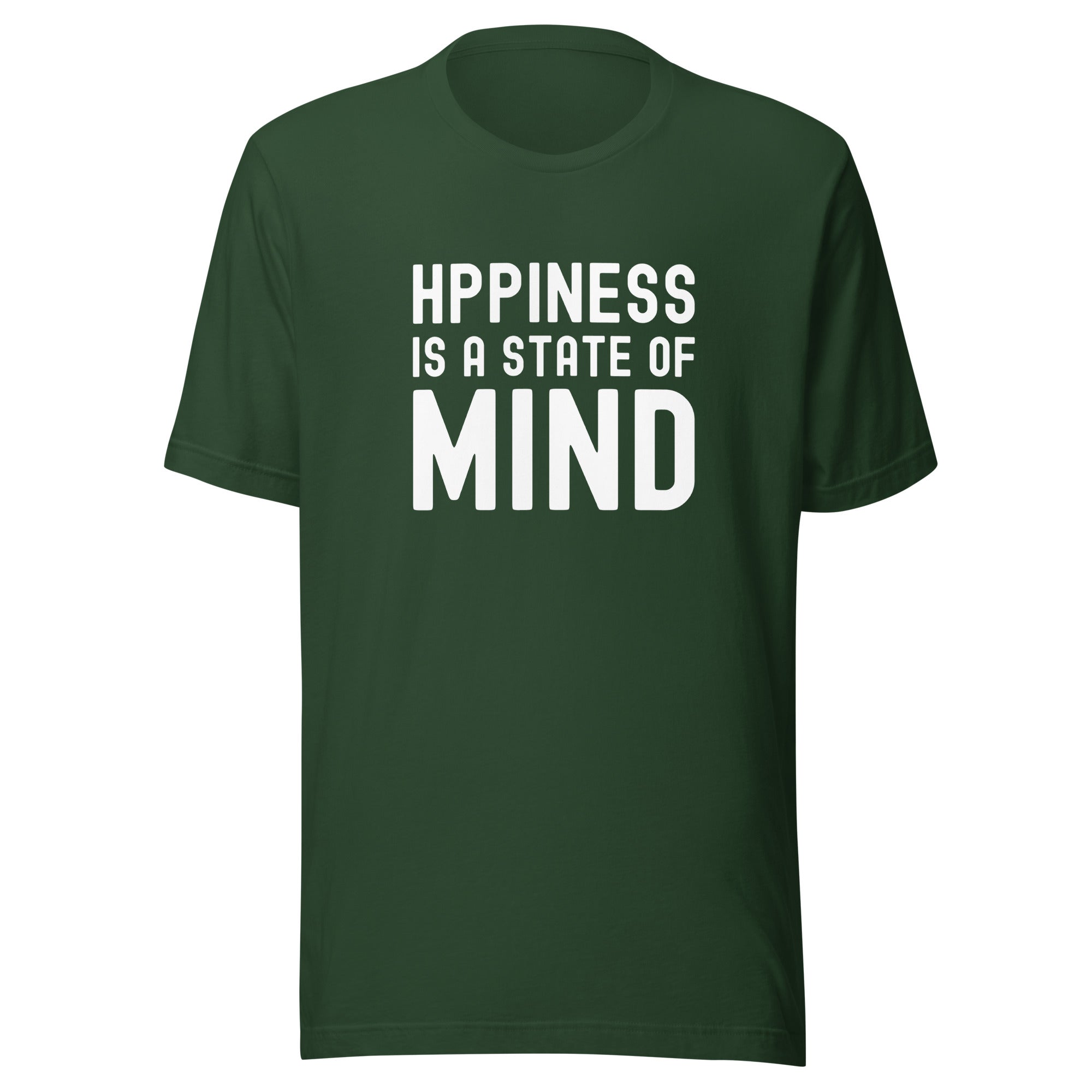 Unisex t-shirt | Hppiness is a state of mind