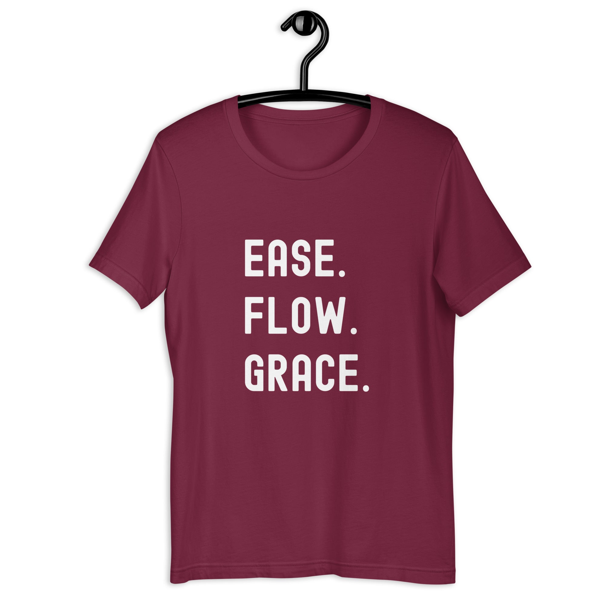 Unisex t-shirt | Ease. Flow. Grace.