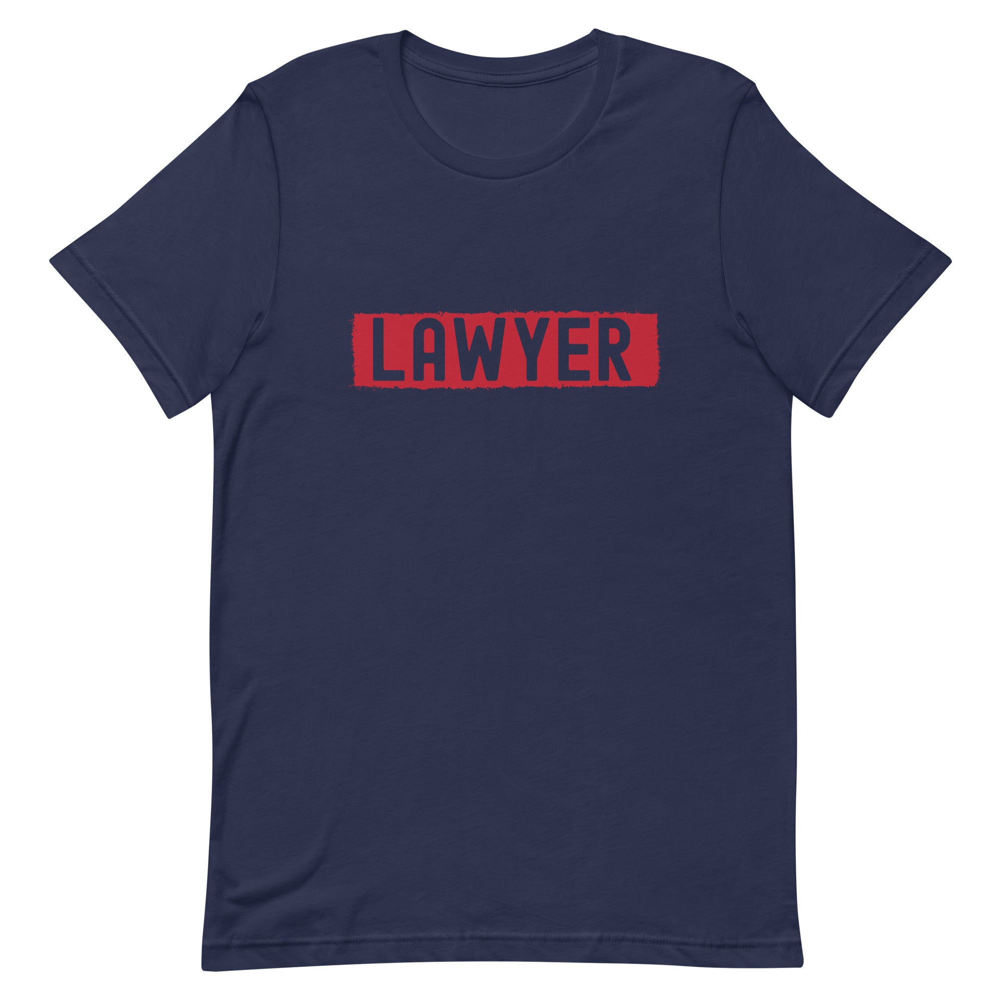 Unisex t-shirt | Lawyer (design with red highghliting)