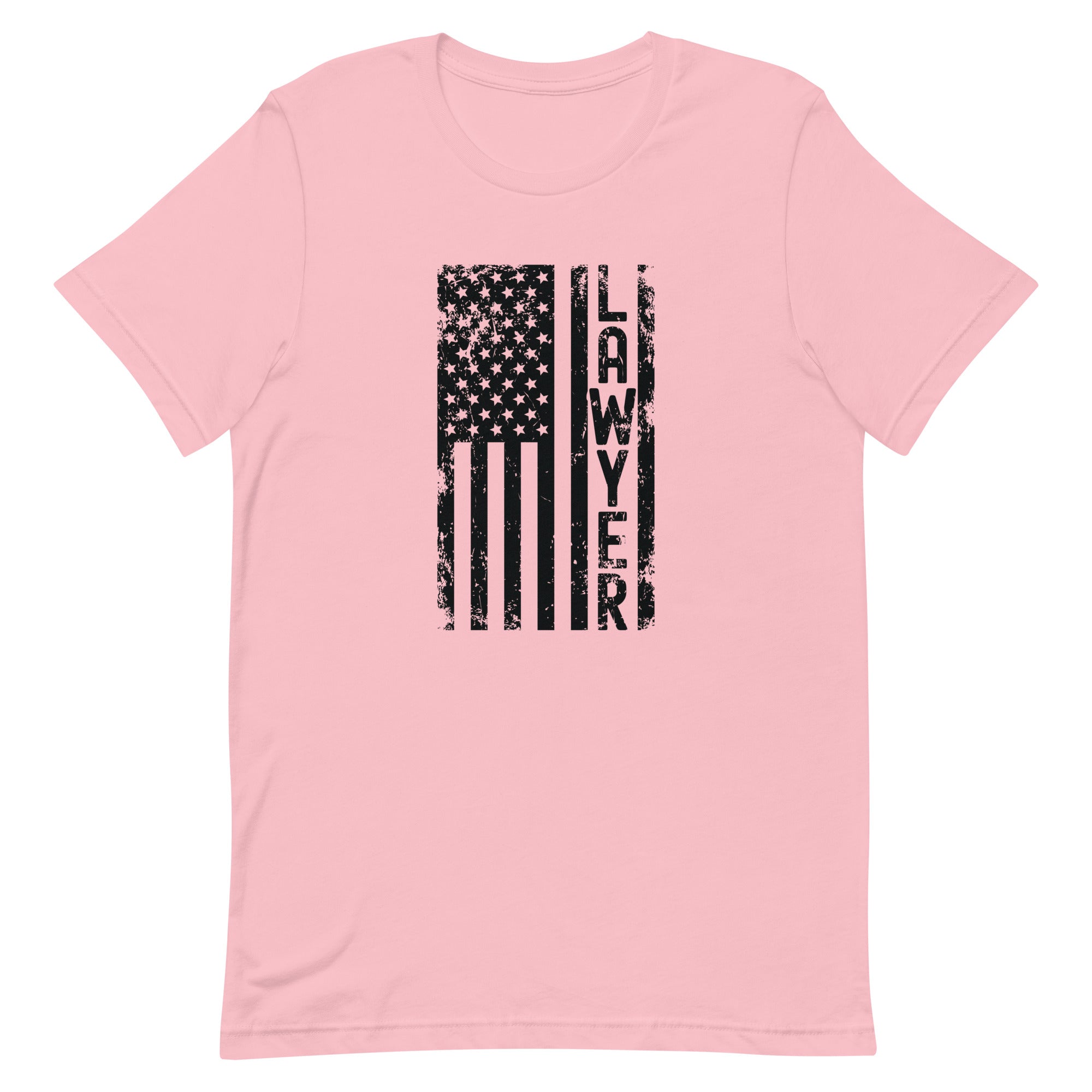 Unisex t-shirt | Lawyer (deisgn on American flag)