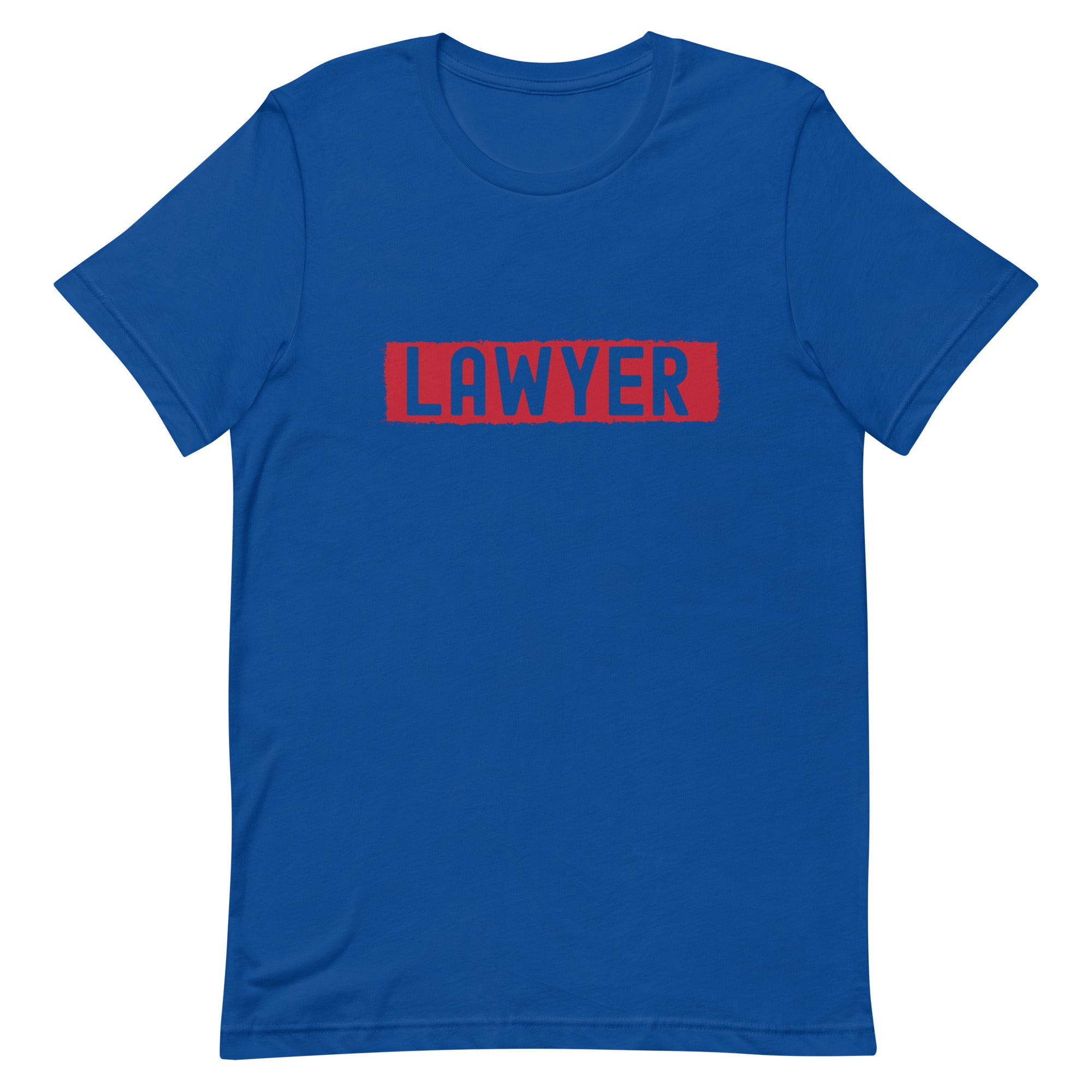 Unisex t-shirt | Lawyer (design with red highghliting)
