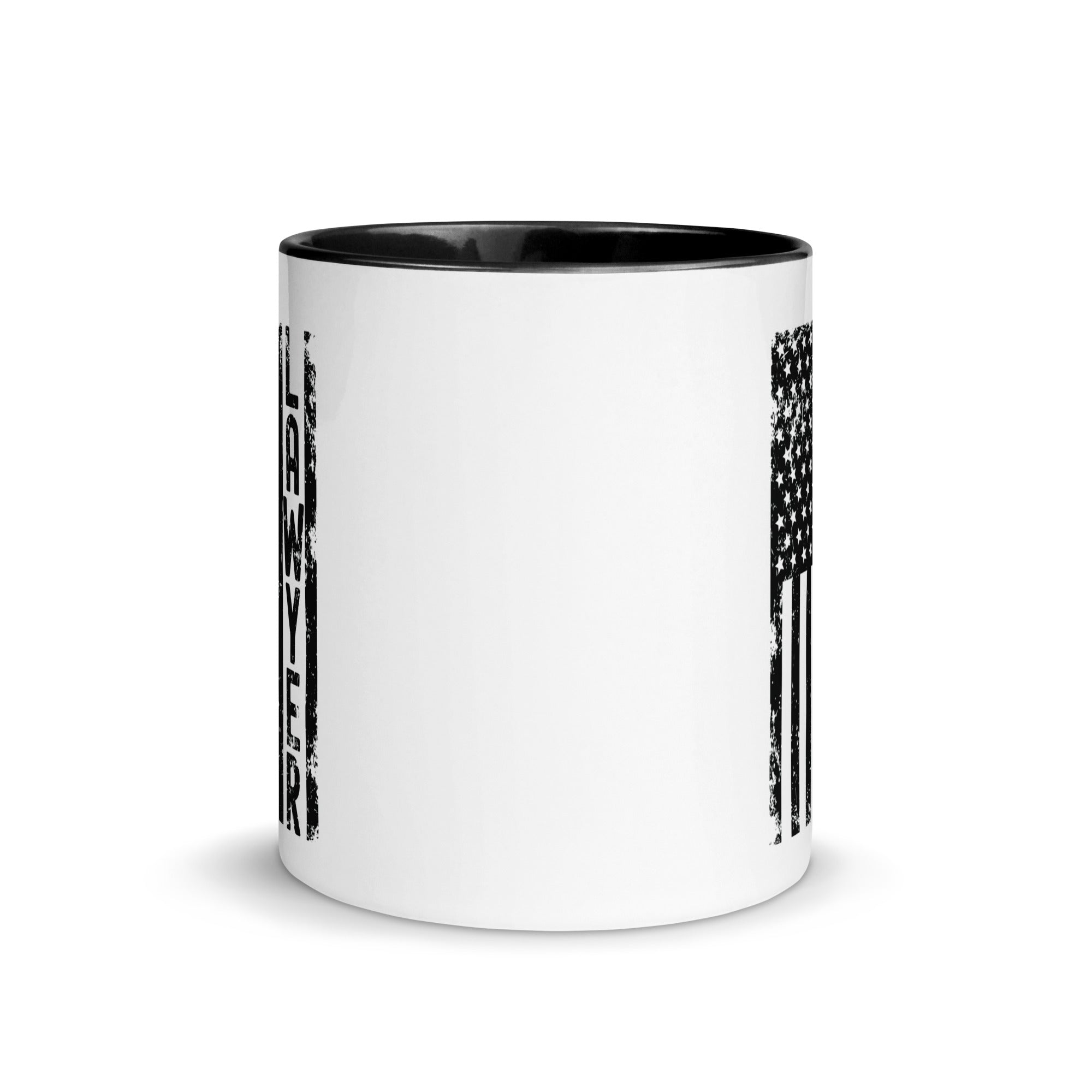 Mug with Color Inside | Lawyer (deisgn on American flag)