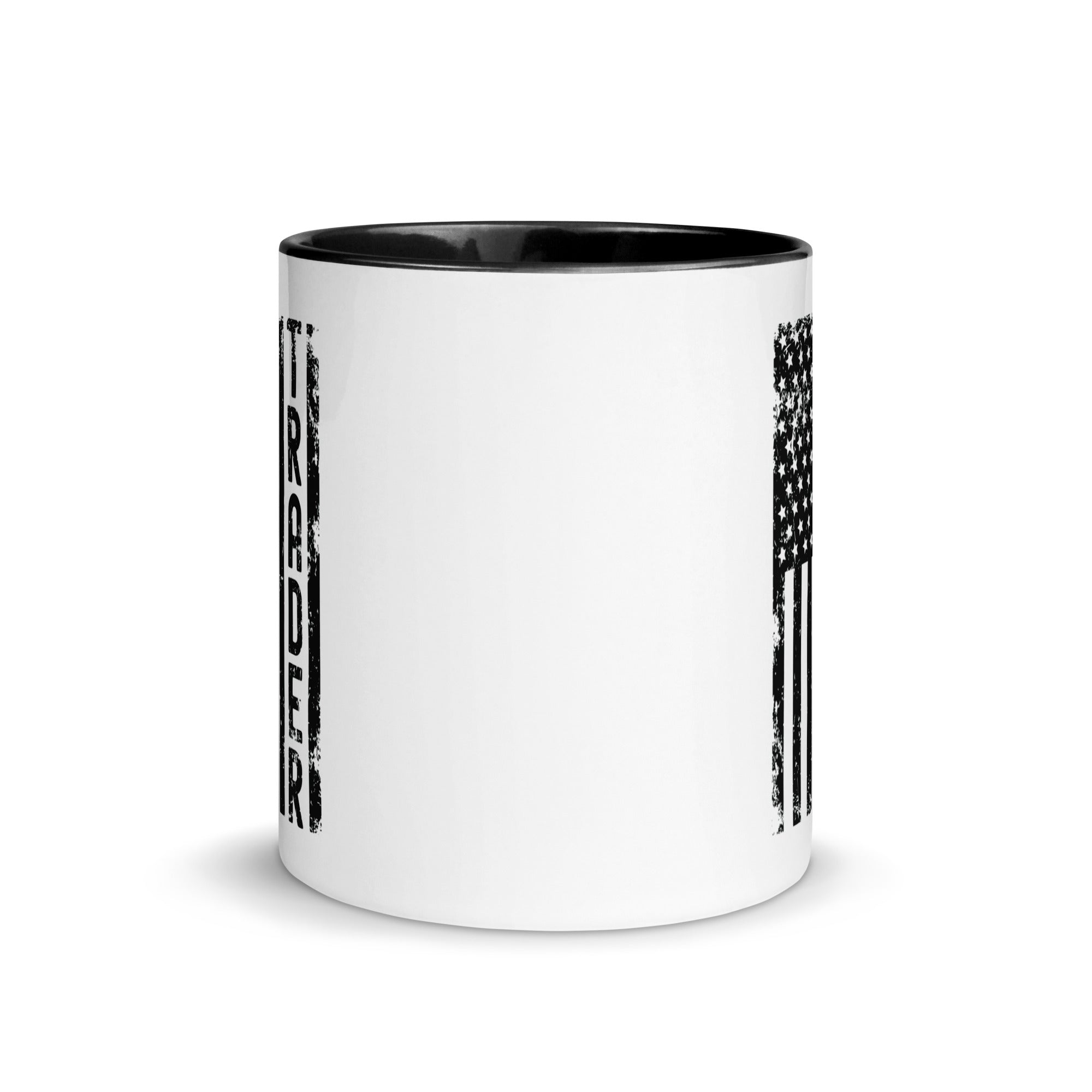 Mug with Color Inside | Trader (deisgn on American flag)