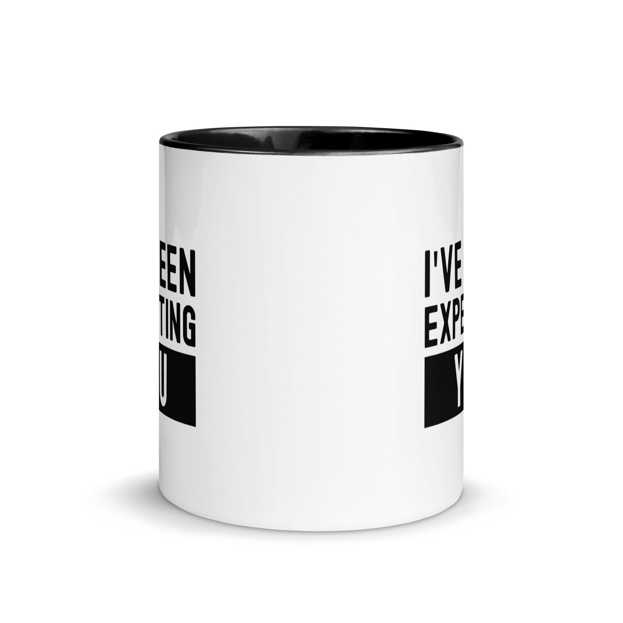 Mug with Color Inside | I've been expecting you