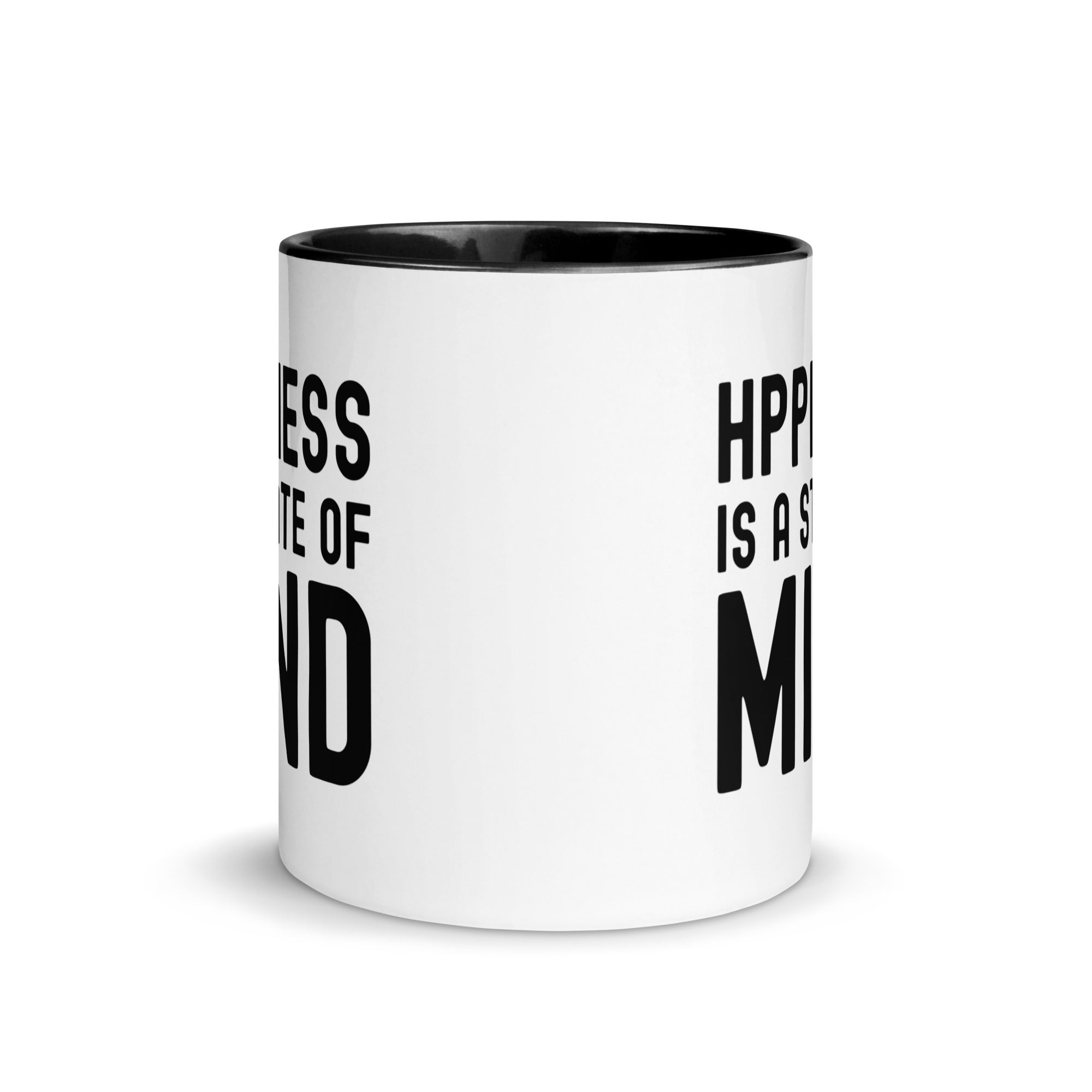 Mug with Color Inside | Hppiness is a state of mind