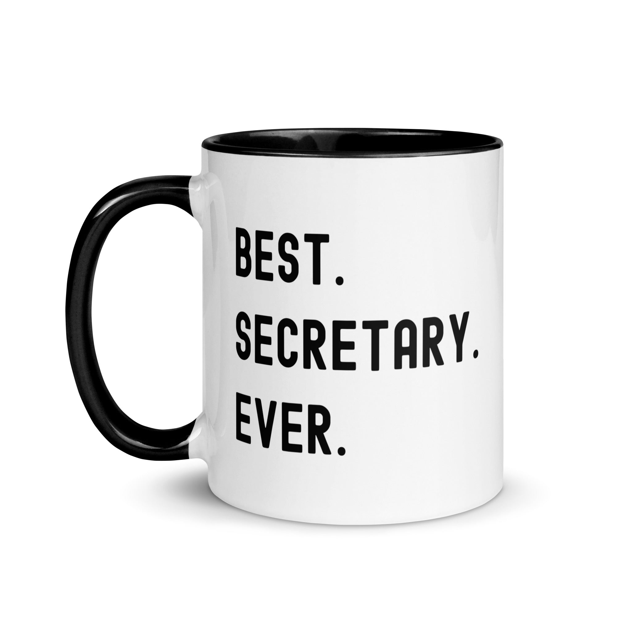 Mug with Color Inside | Best. Secretary. Ever.