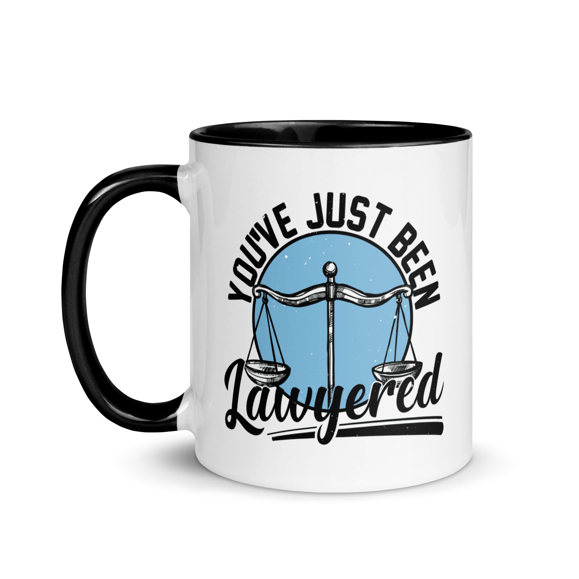 Mug with Color Inside | You've just been lawyered