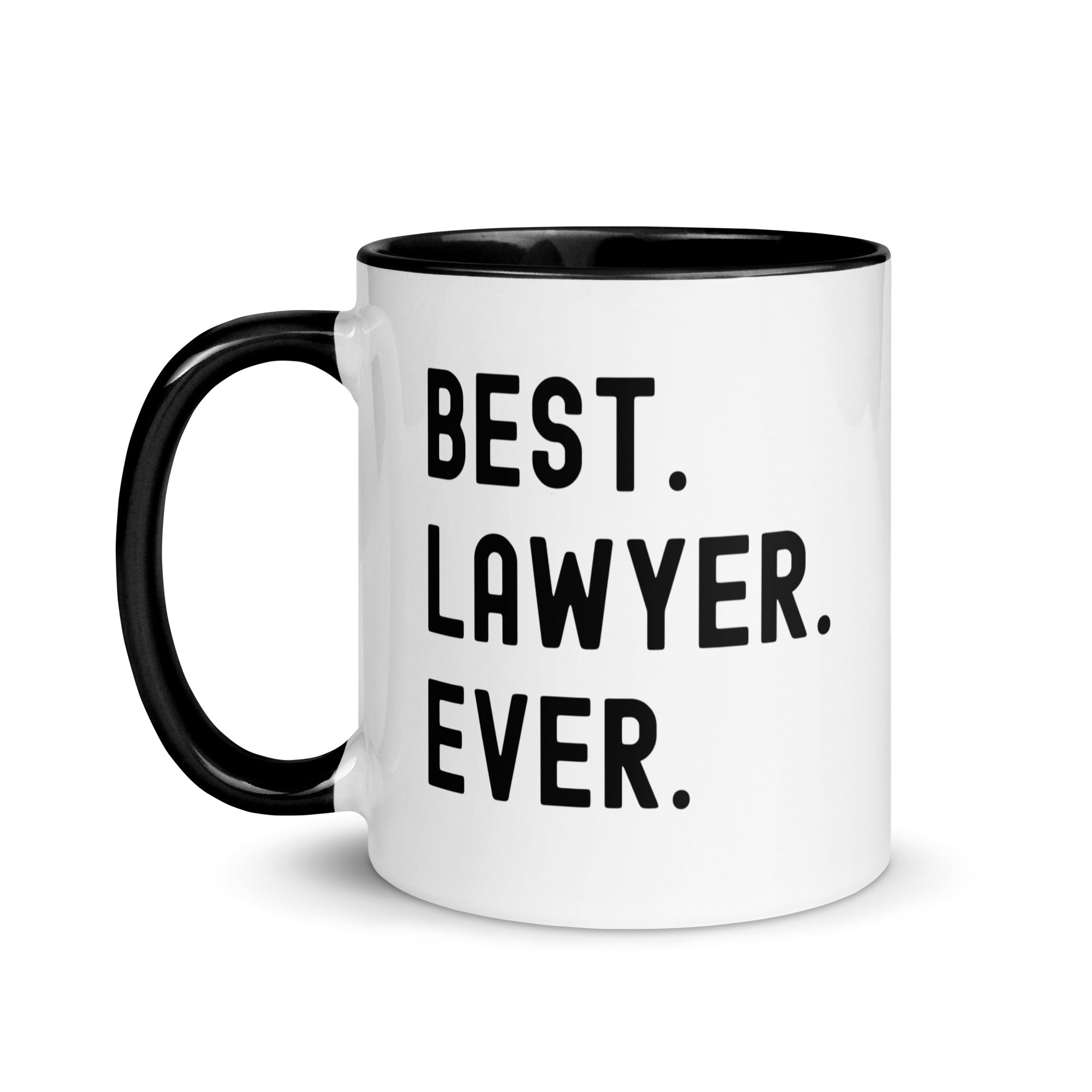 Mug with Color Inside | Best. Lawyer. Ever.