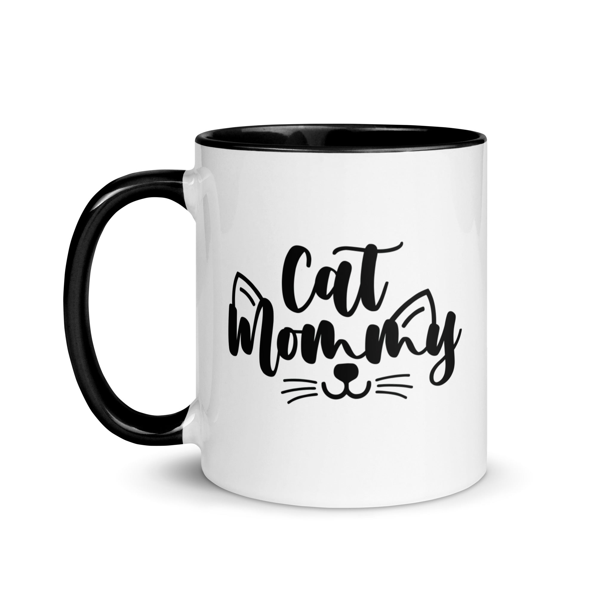 Mug with Color Inside | Cat Mommy