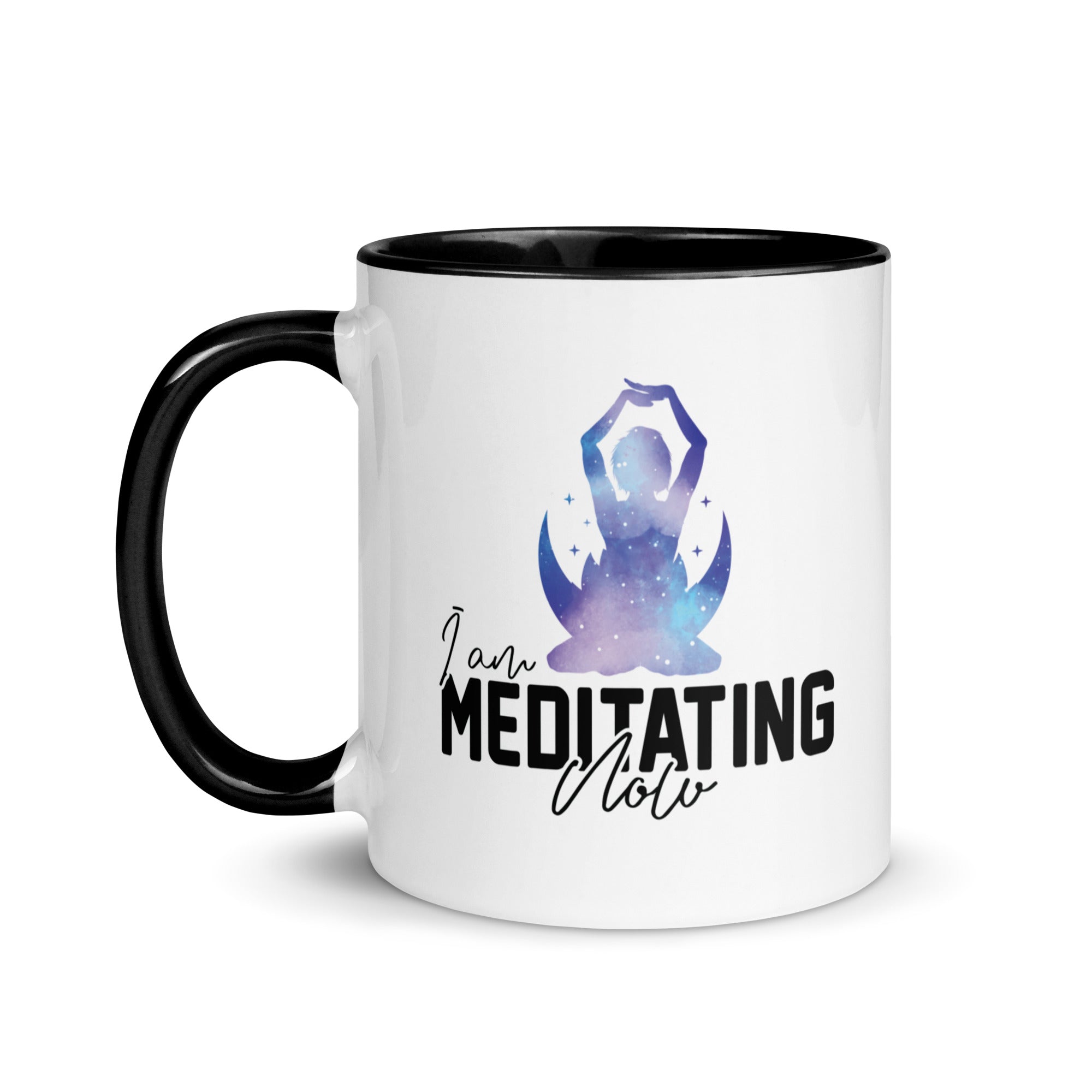 Mug with Color Inside | I am meditating now