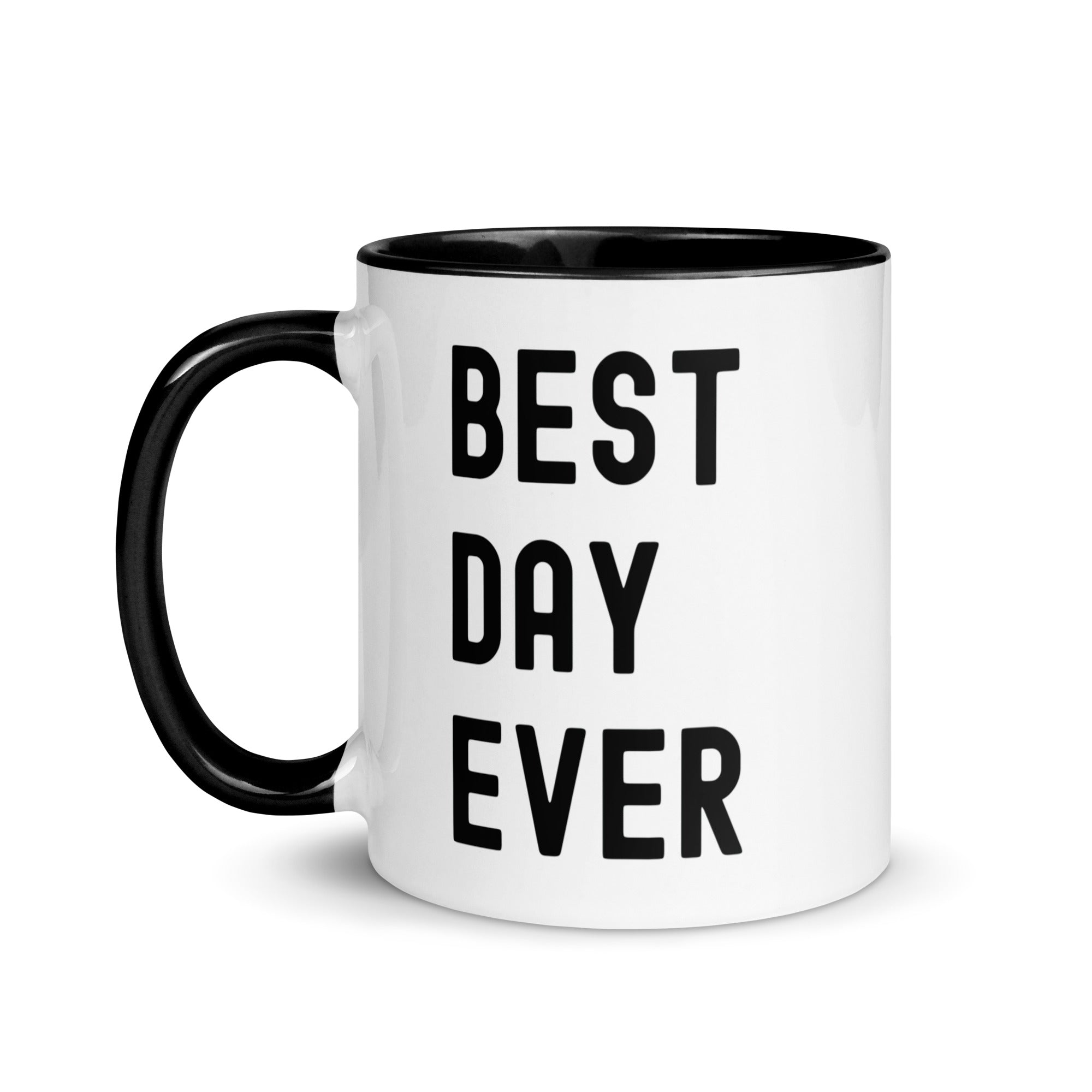 Mug with Color Inside | The best day ever