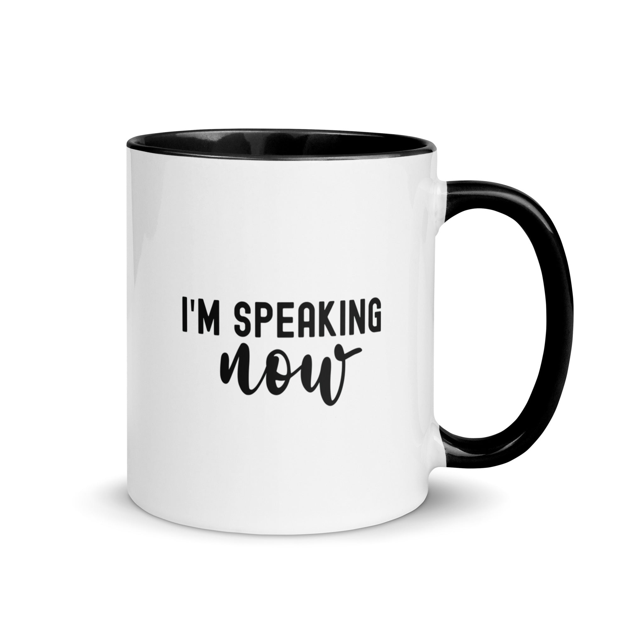 Mug with Color Inside | i'm speaking now