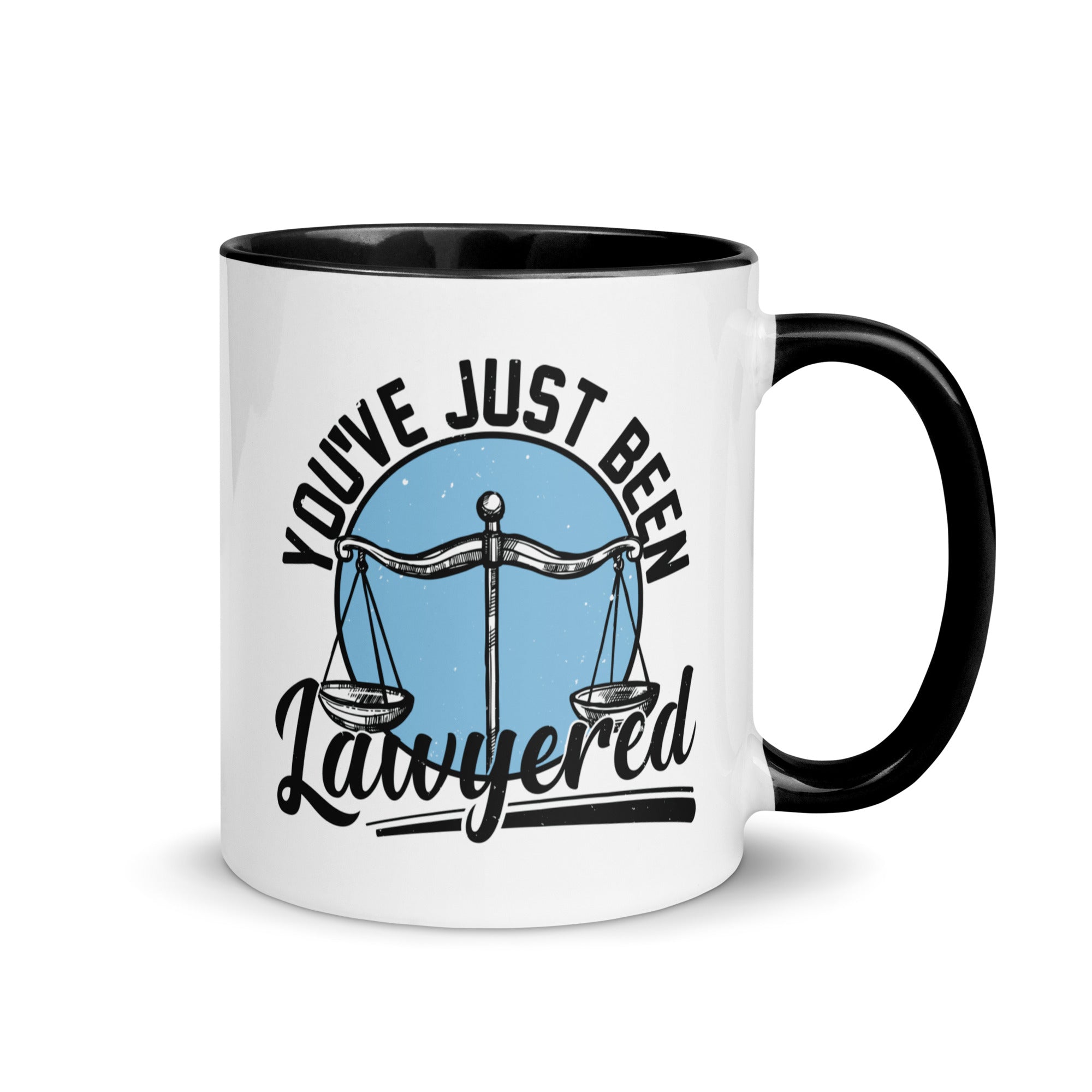 Mug with Color Inside | You've just been lawyered