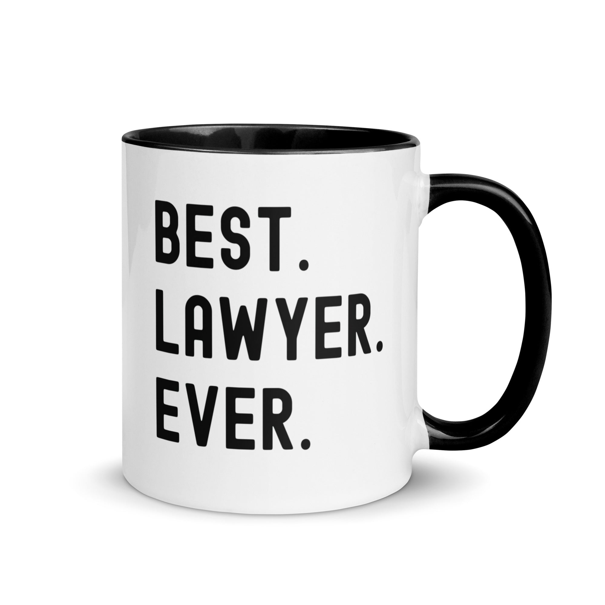 Mug with Color Inside | Best. Lawyer. Ever.