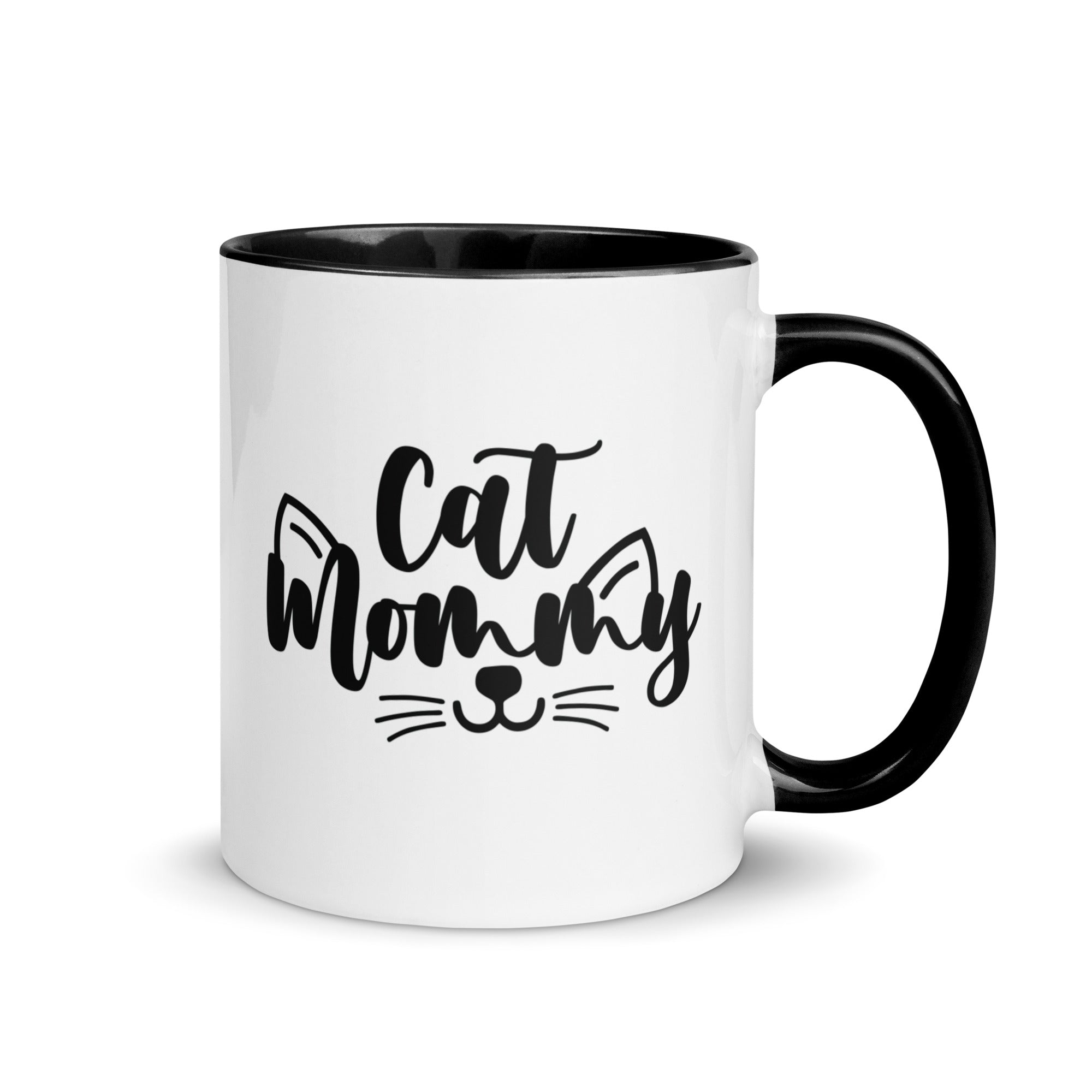 Mug with Color Inside | Cat Mommy