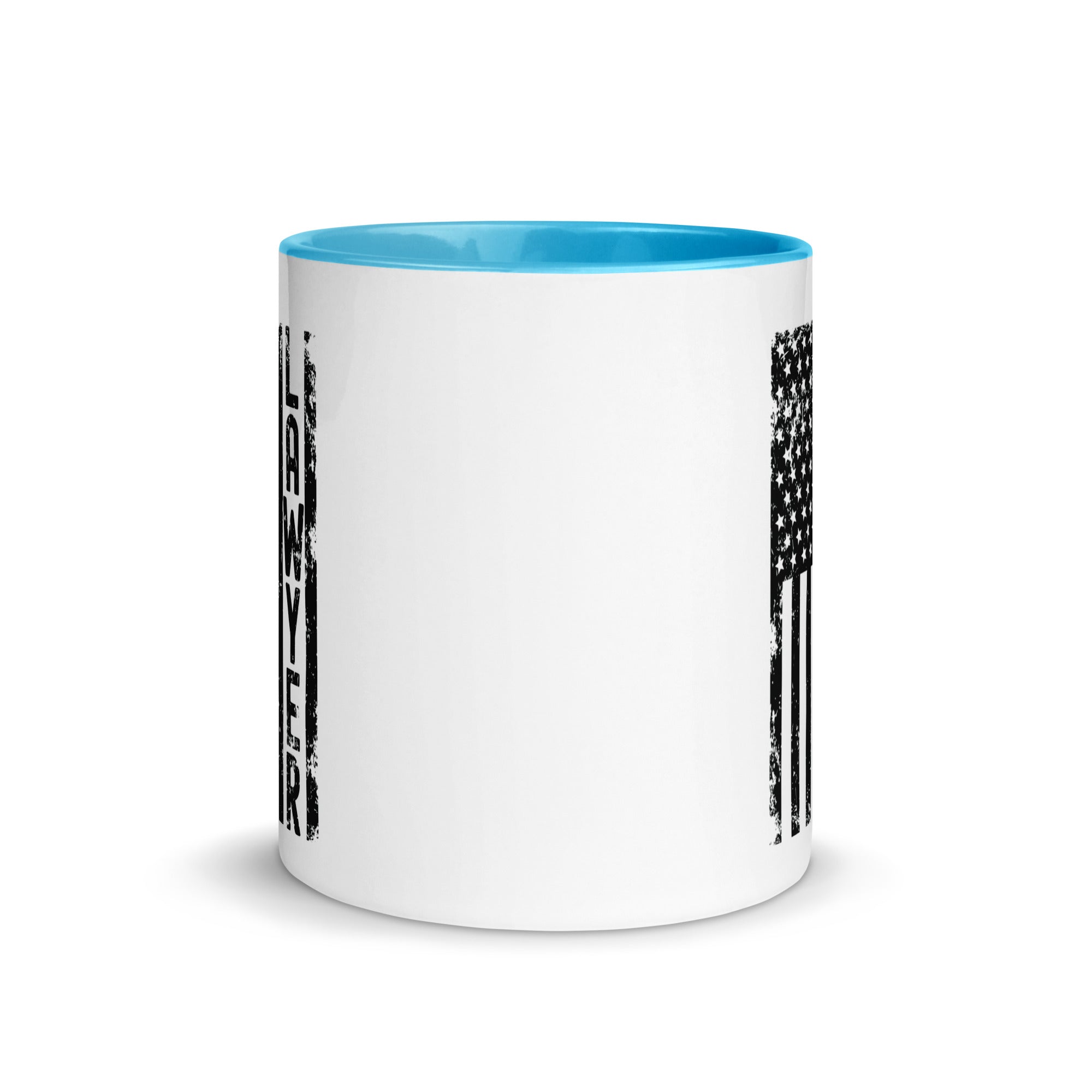 Mug with Color Inside | Lawyer (deisgn on American flag)