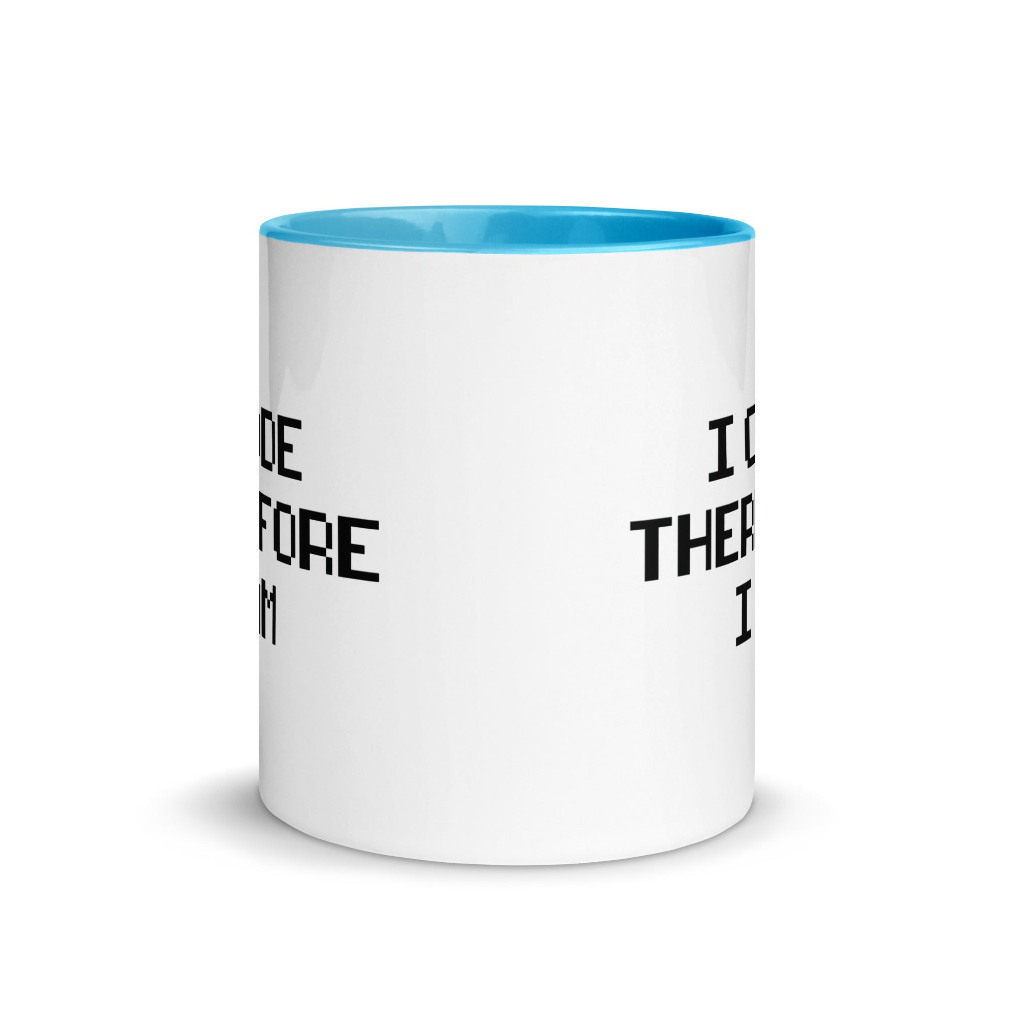 Mug with Color Inside | I Code Therefore I Am
