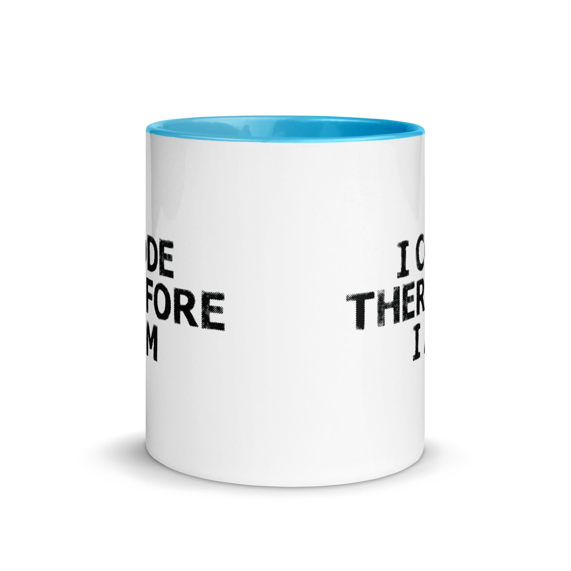 Mug with Color Inside | I Code Therefore I Am