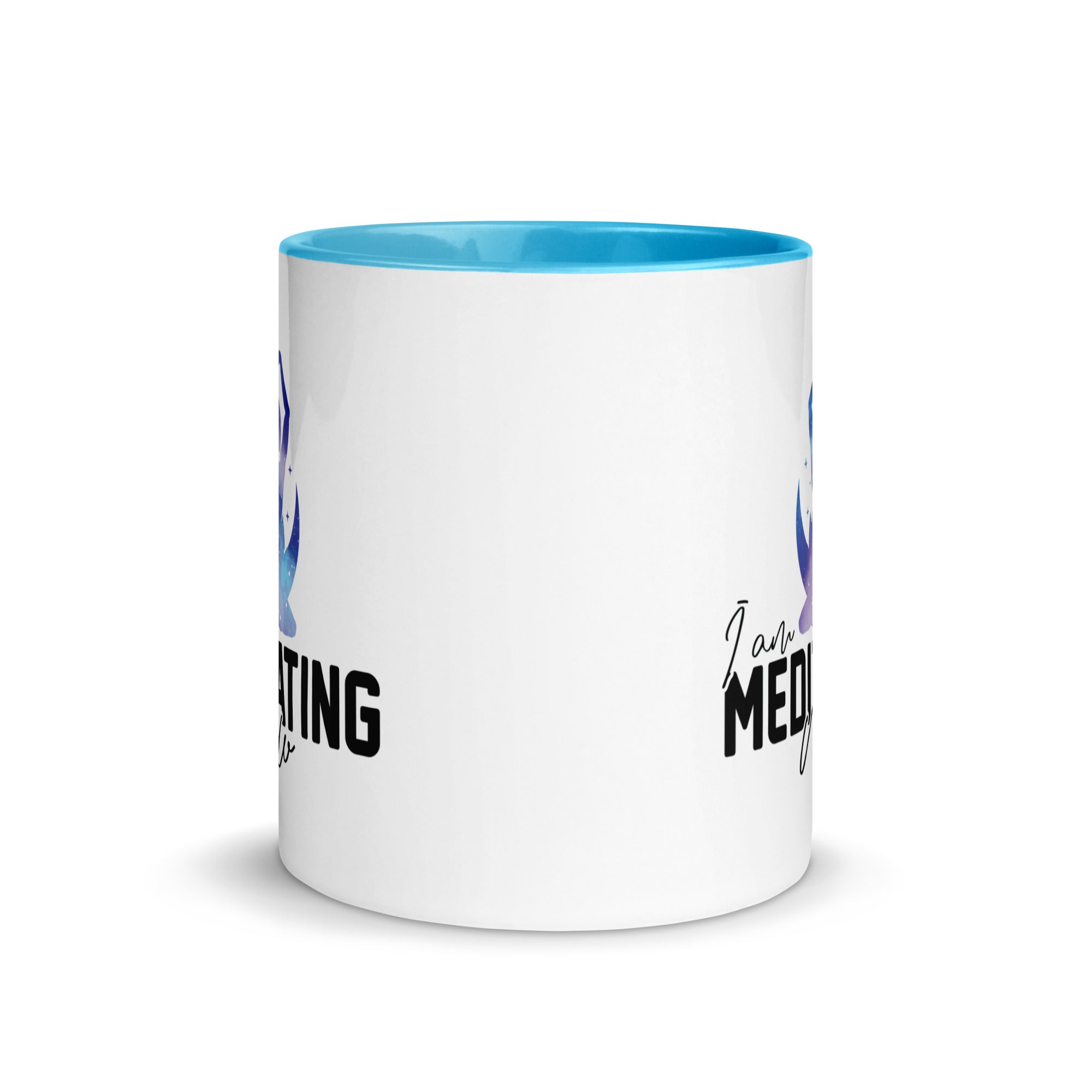 Mug with Color Inside | I am meditating now