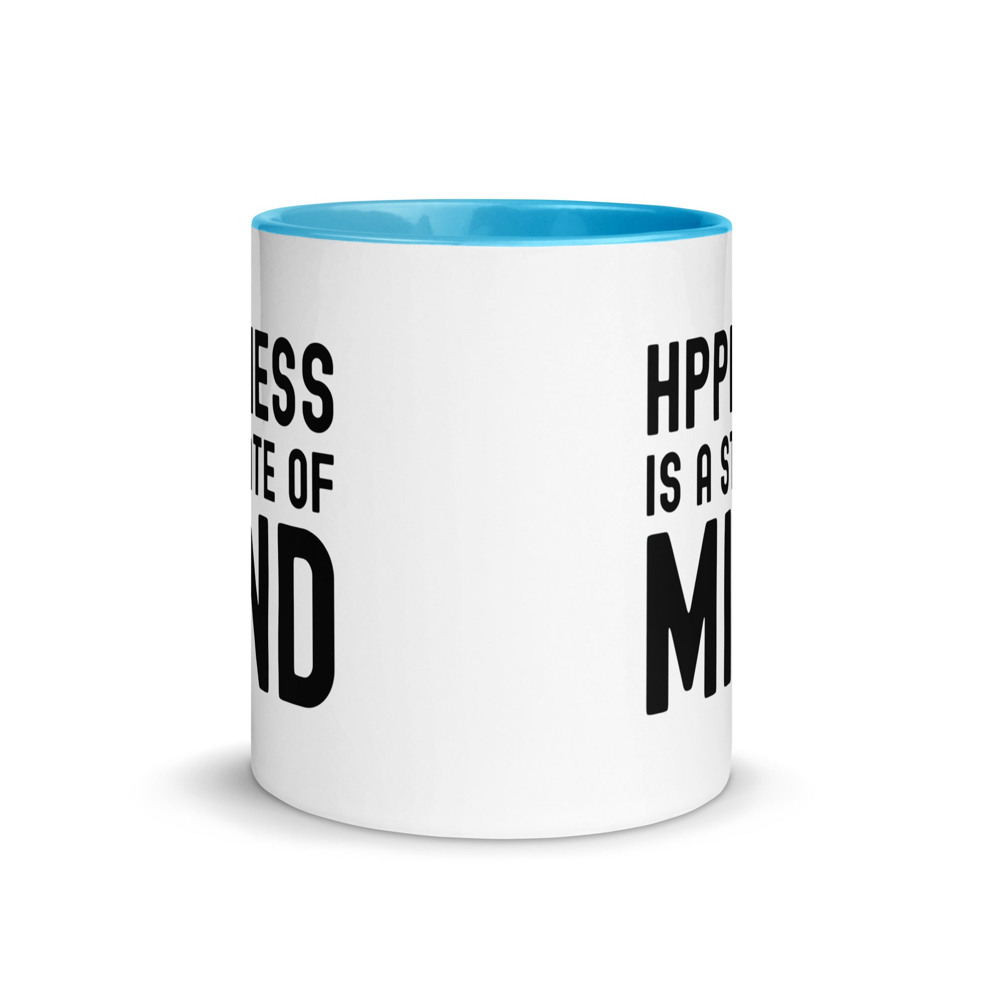 Mug with Color Inside | Hppiness is a state of mind