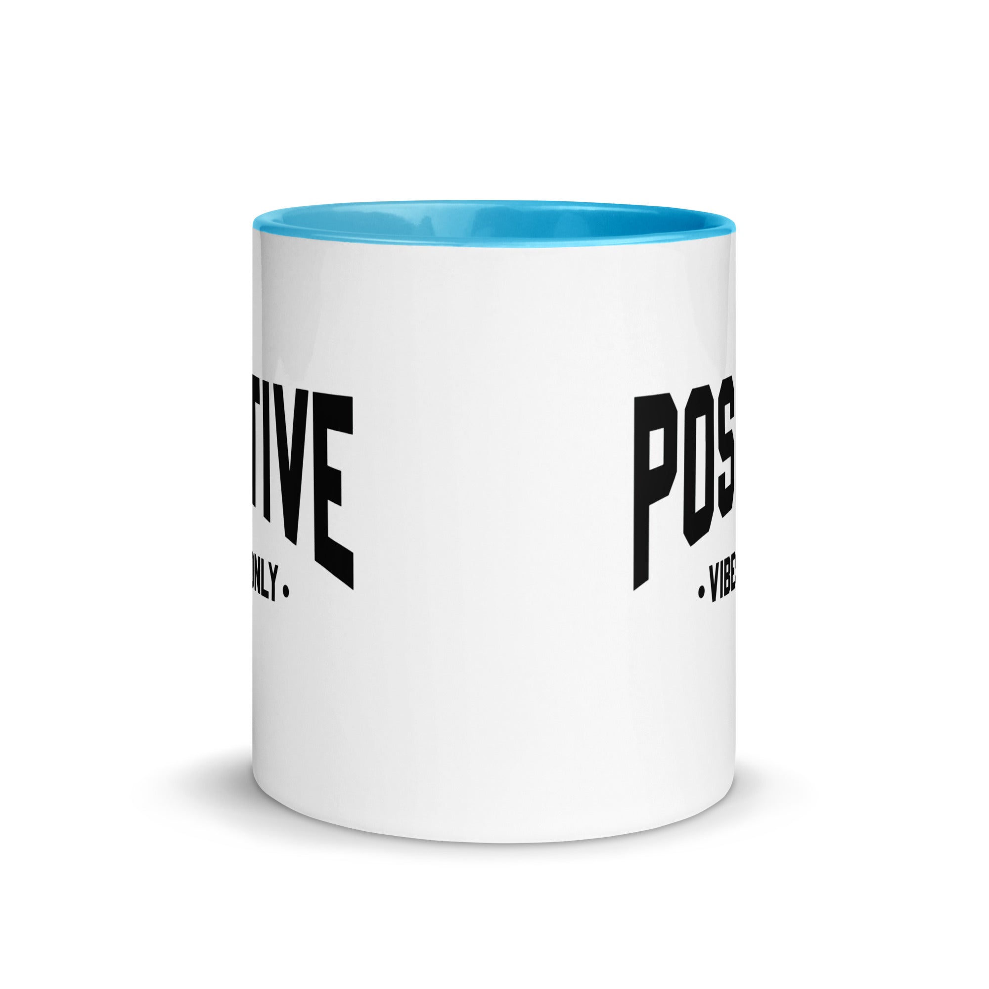 Mug with Color Inside | Positive Vibes Only