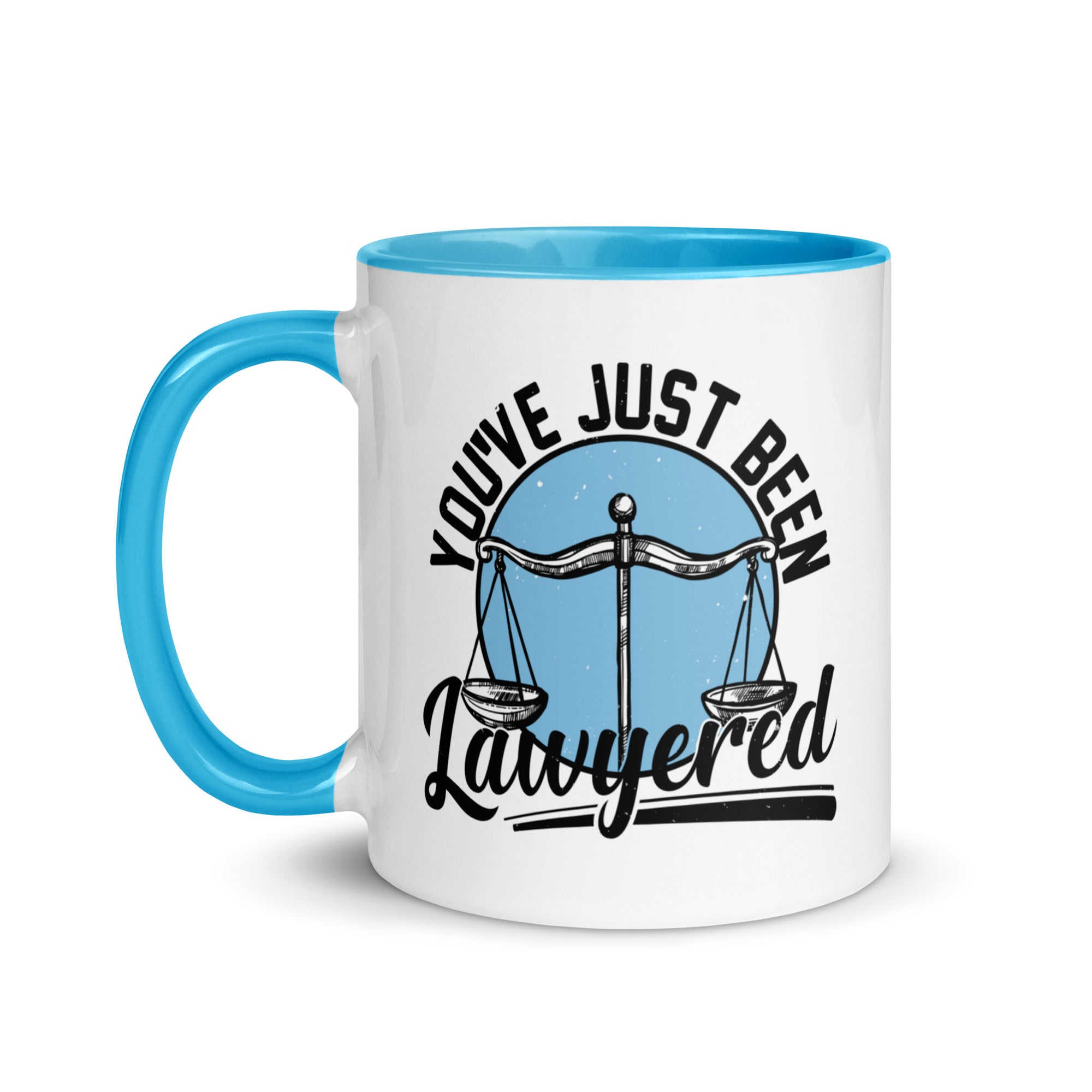 Mug with Color Inside | You've just been lawyered