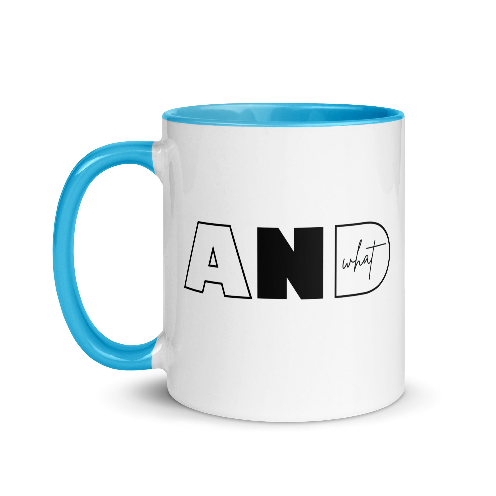 Mug with Color Inside | AND WHAT