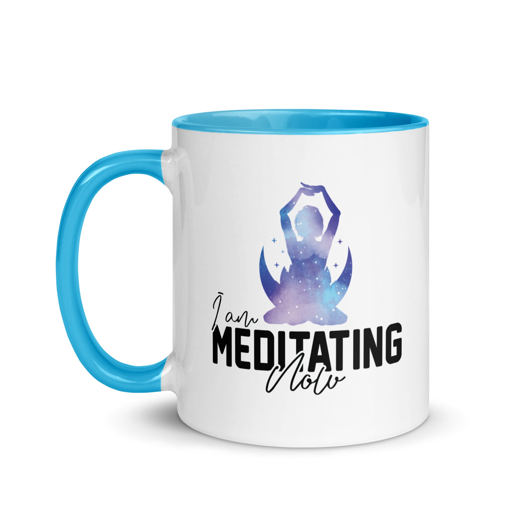 Mug with Color Inside | I am meditating now