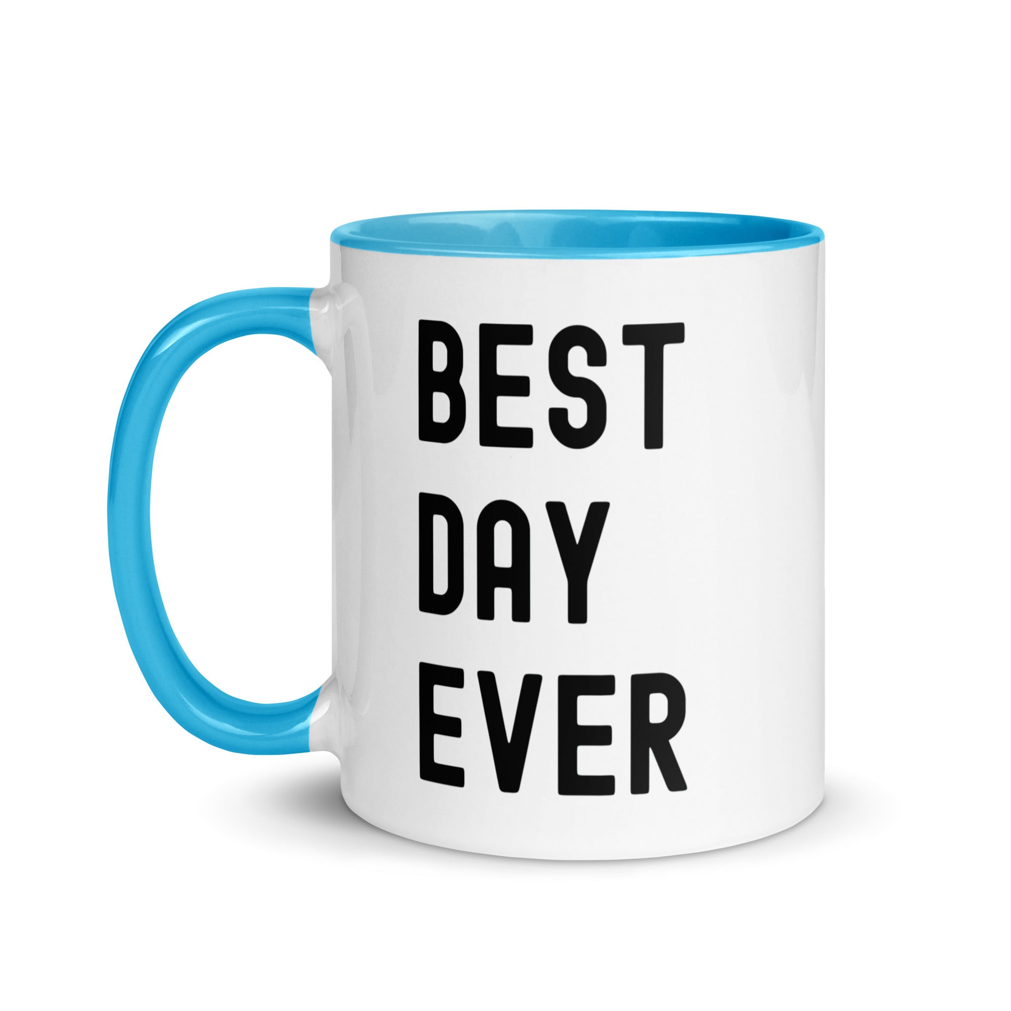 Mug with Color Inside | The best day ever