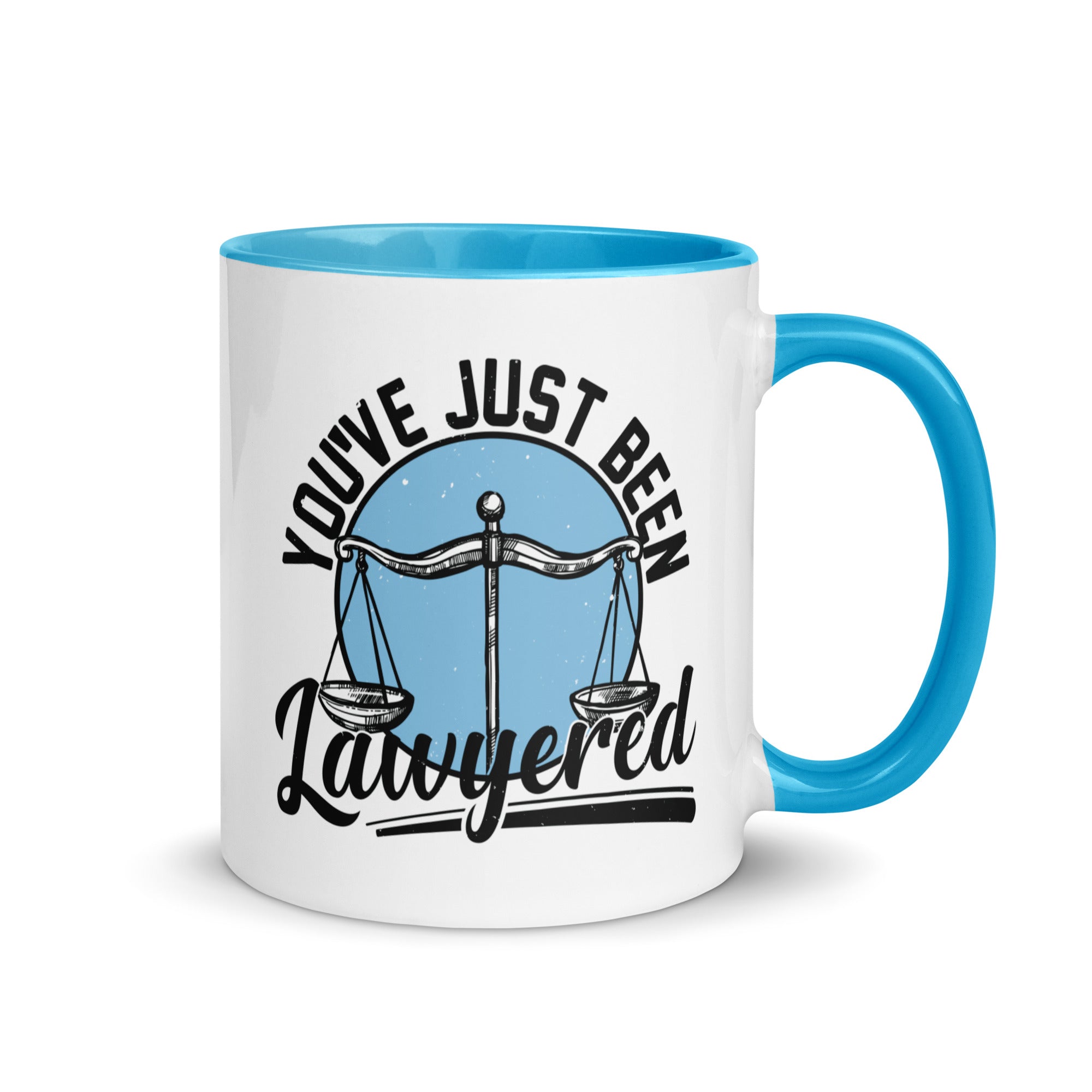 Mug with Color Inside | You've just been lawyered