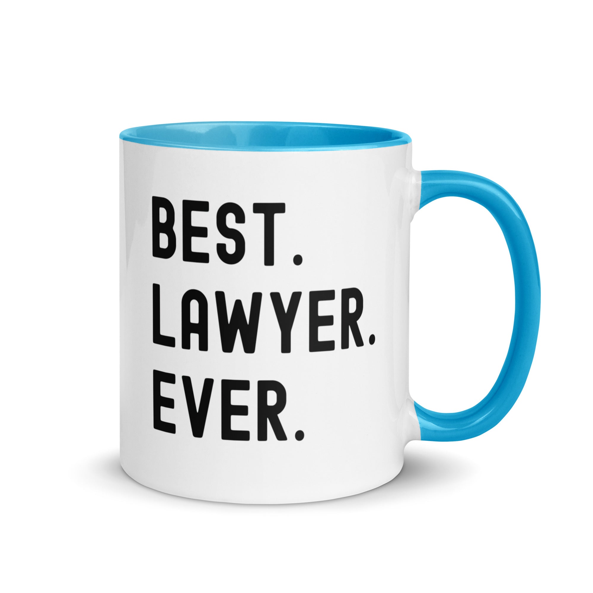 Mug with Color Inside | Best. Lawyer. Ever.
