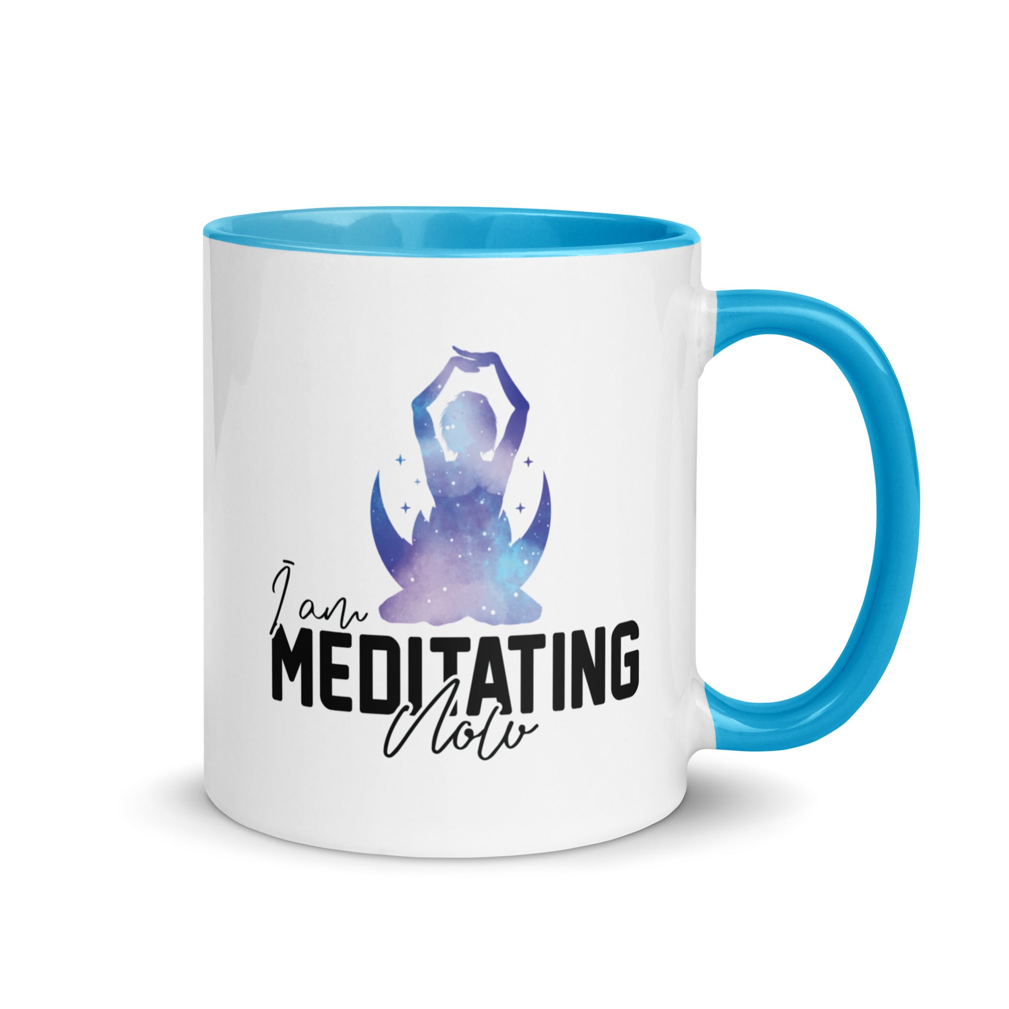 Mug with Color Inside | I am meditating now