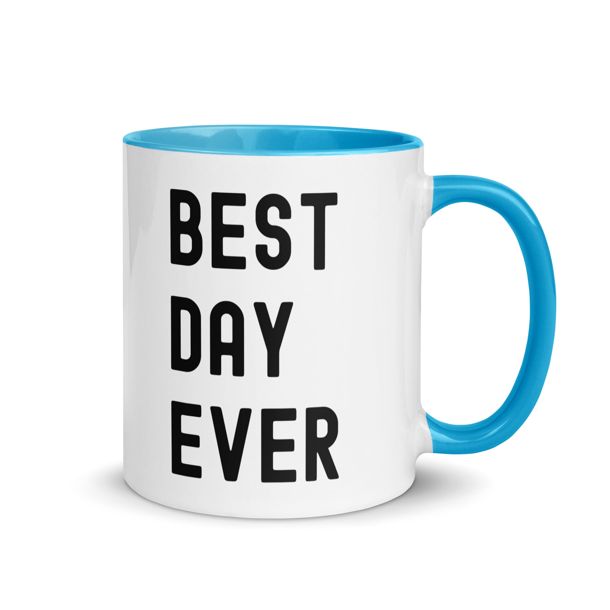 Mug with Color Inside | The best day ever