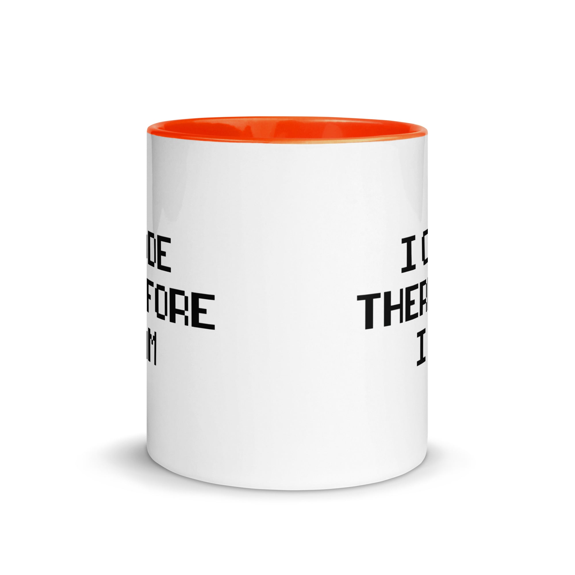 Mug with Color Inside | I Code Therefore I Am